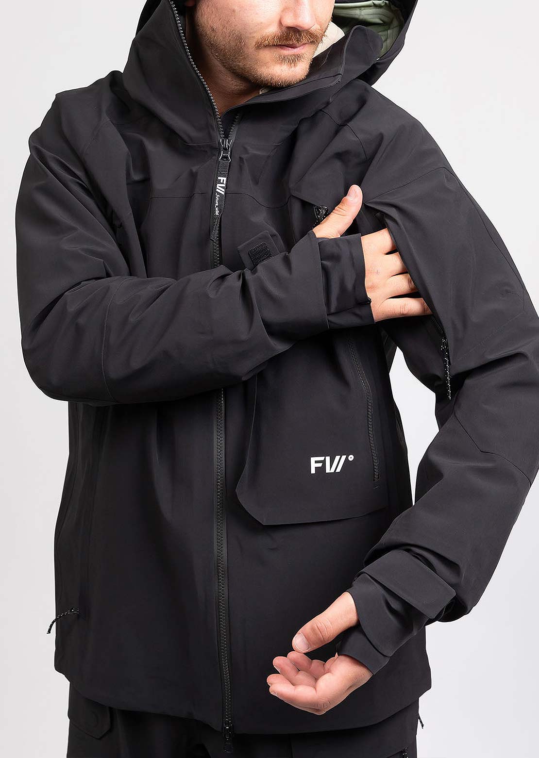 Forward Men&#39;s Manifest 3L Shell Jacket Jet Black