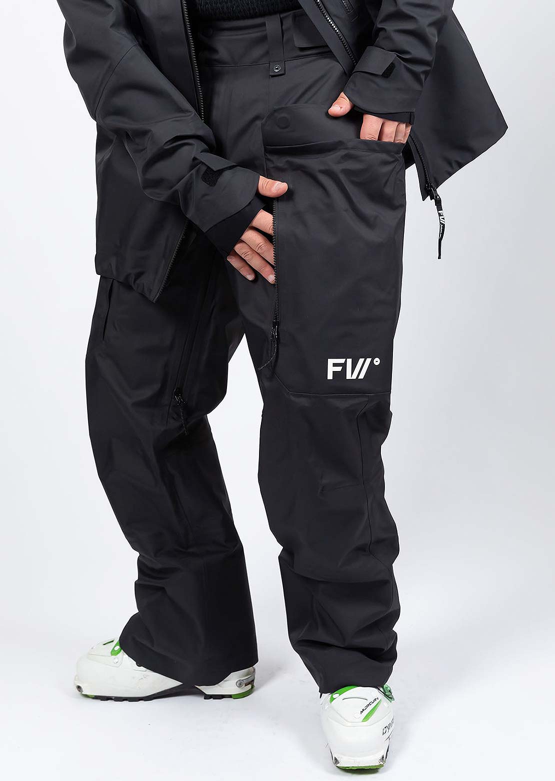 Forward Men's Manifest 3L Shell Pant Jet Black