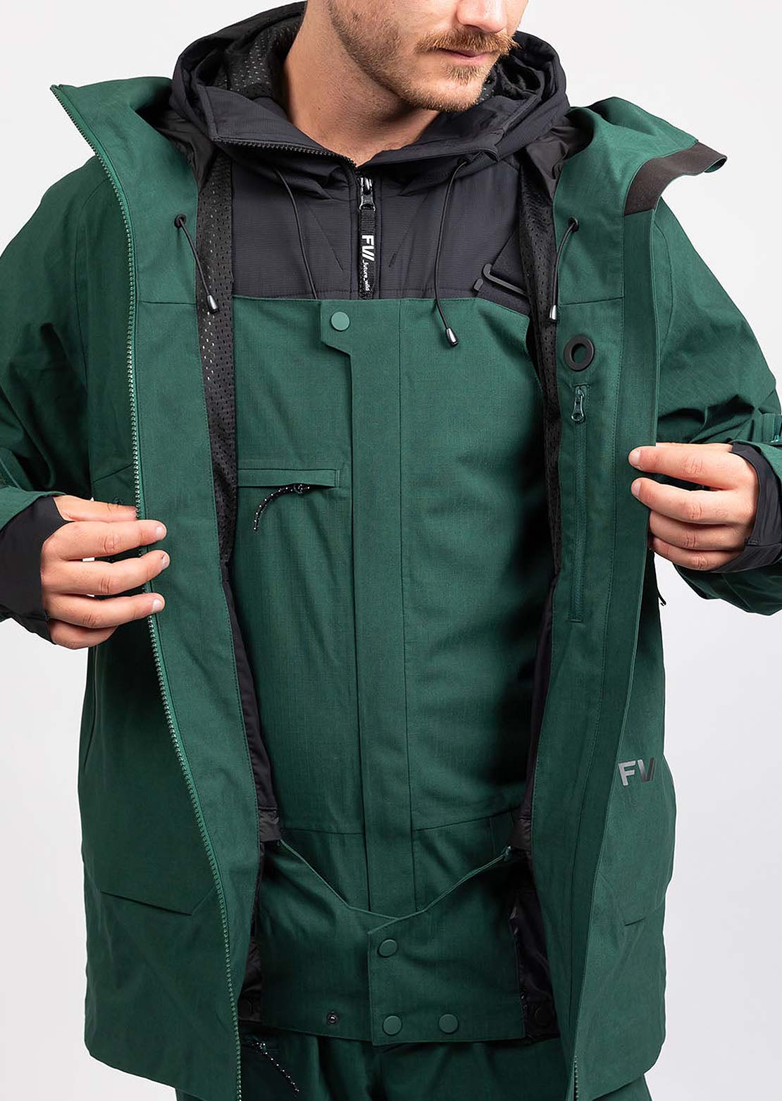 Forward Men&#39;s Manifest Lined 2L Jacket Emerald Green