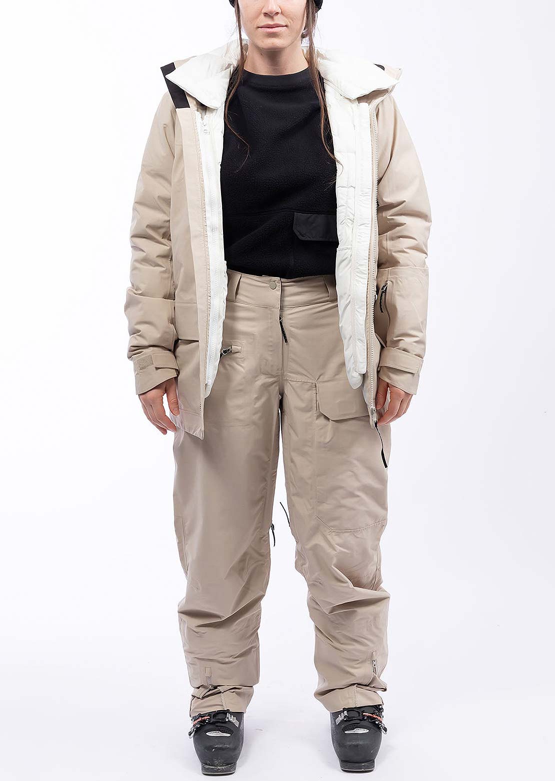 Forward Women&#39;s Catalyst Fusion 3-in-1 Jacket + Insulator Sand