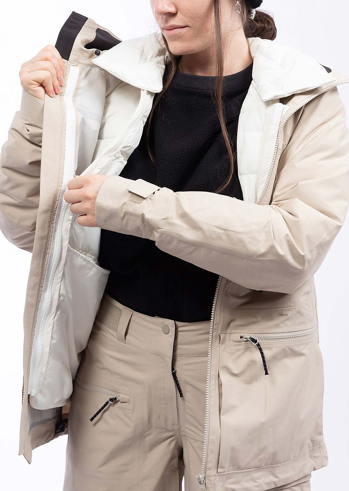 Forward Women&#39;s Catalyst Fusion 3-in-1 Jacket + Insulator Sand
