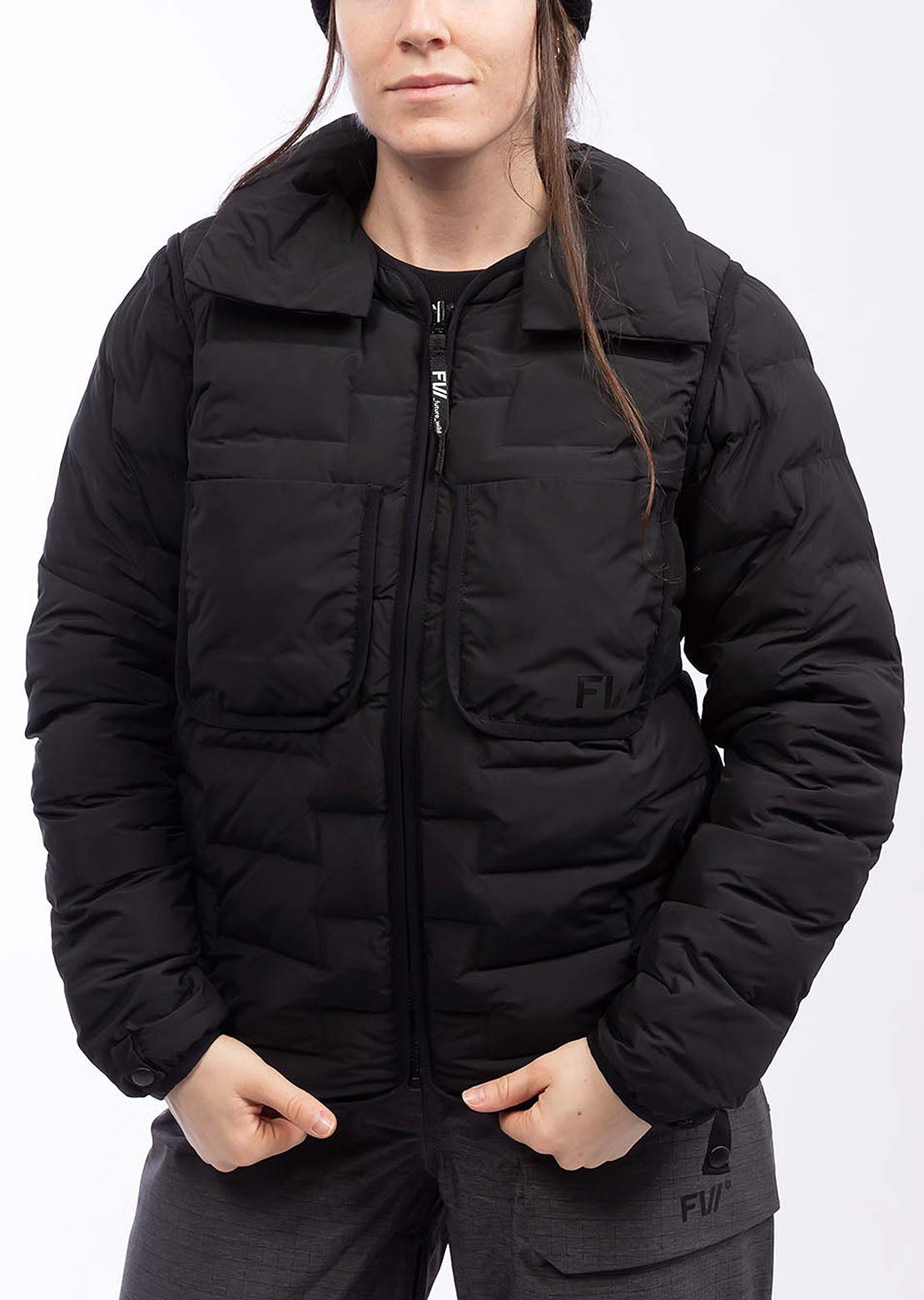 Forward Women&#39;s Catalyst Fusion 3-in-1 Jacket + Insulator Slate Black