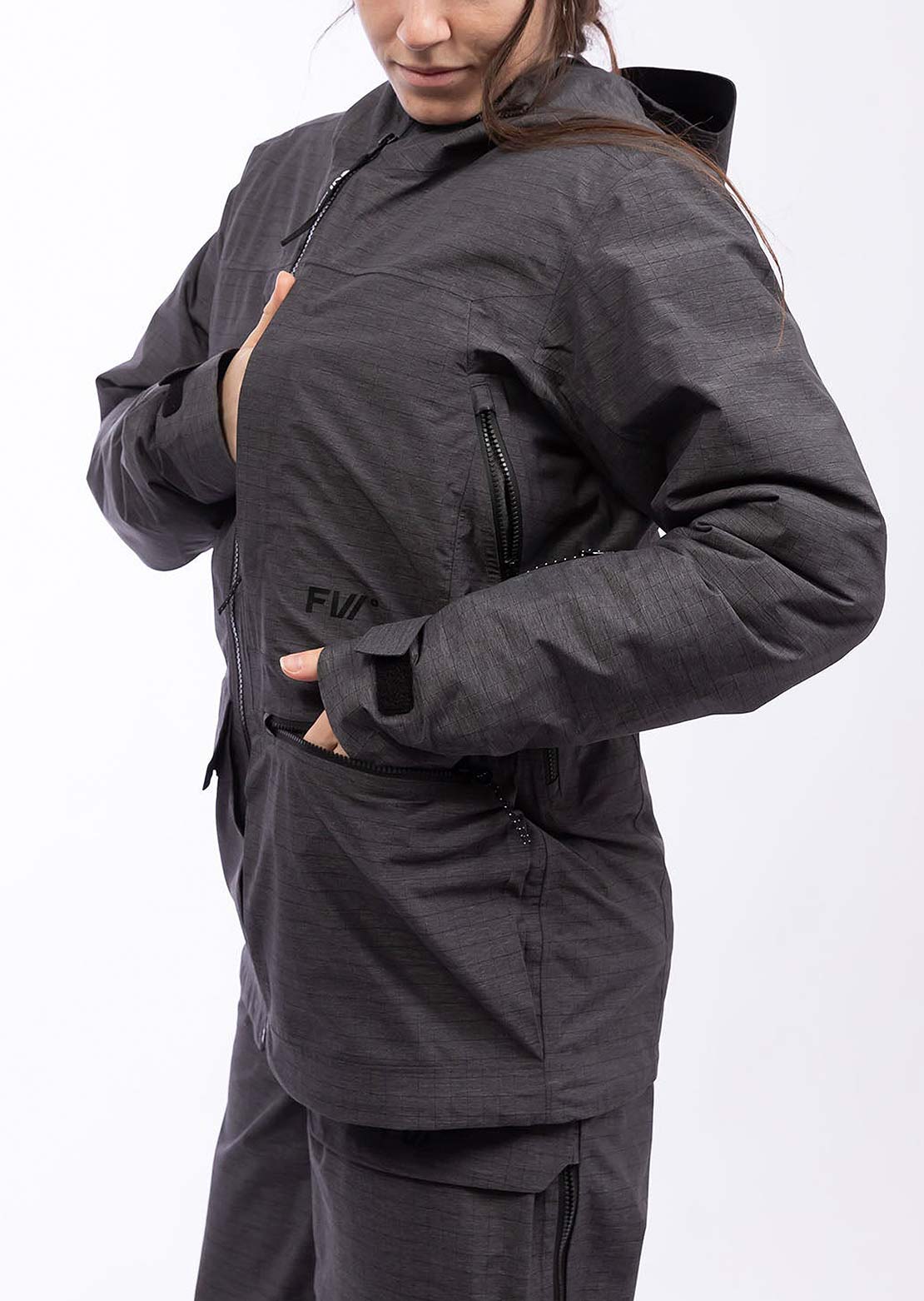 Forward Women&#39;s Catalyst Fusion 3-in-1 Jacket + Insulator Slate Black