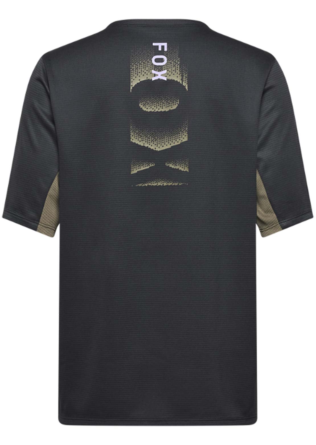 Fox Junior Defend Park Short Sleeve Mountain Bike Jersey Black