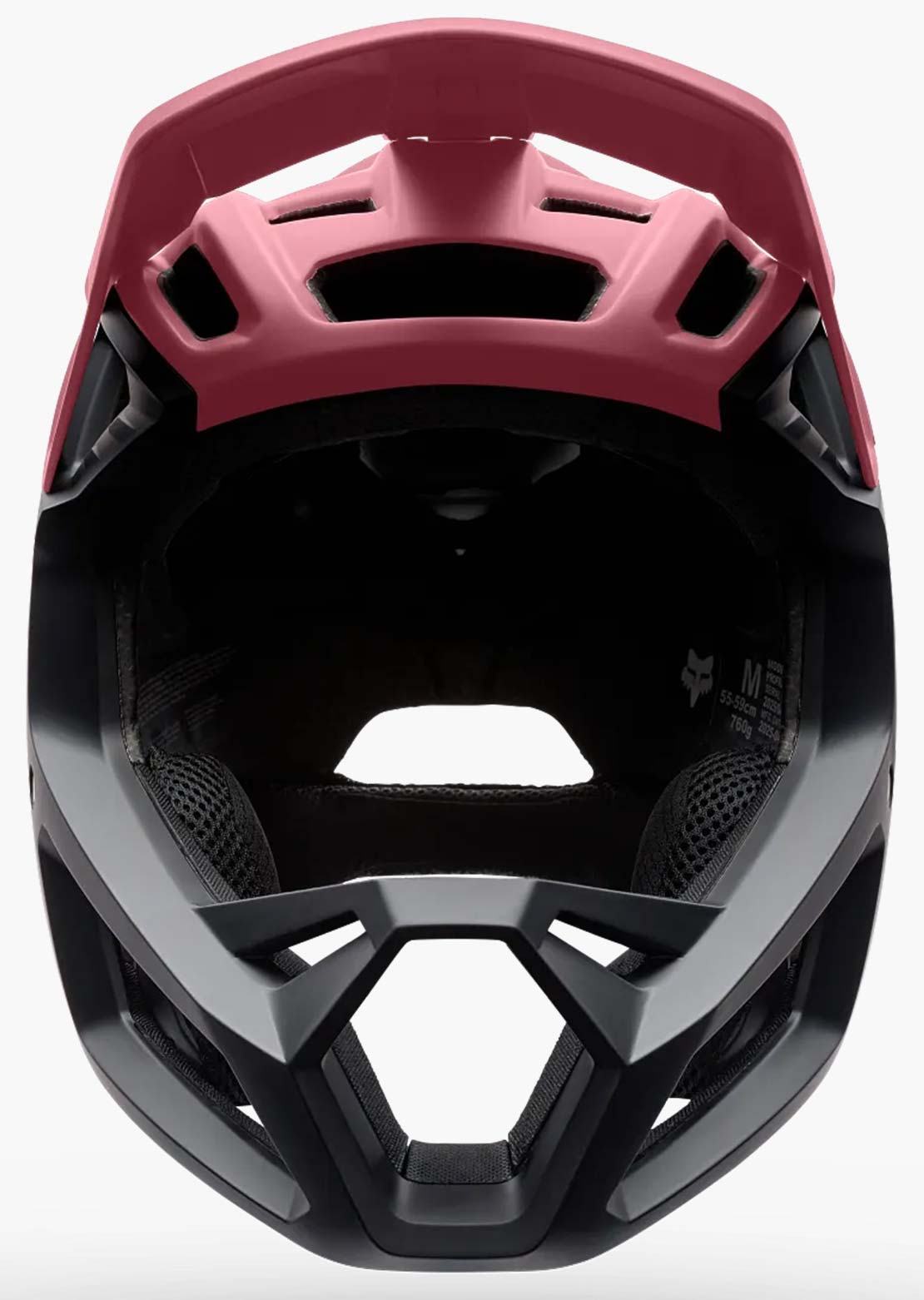 Fox Junior Proframe Solid Mountain Bike Helmet Dark Pink