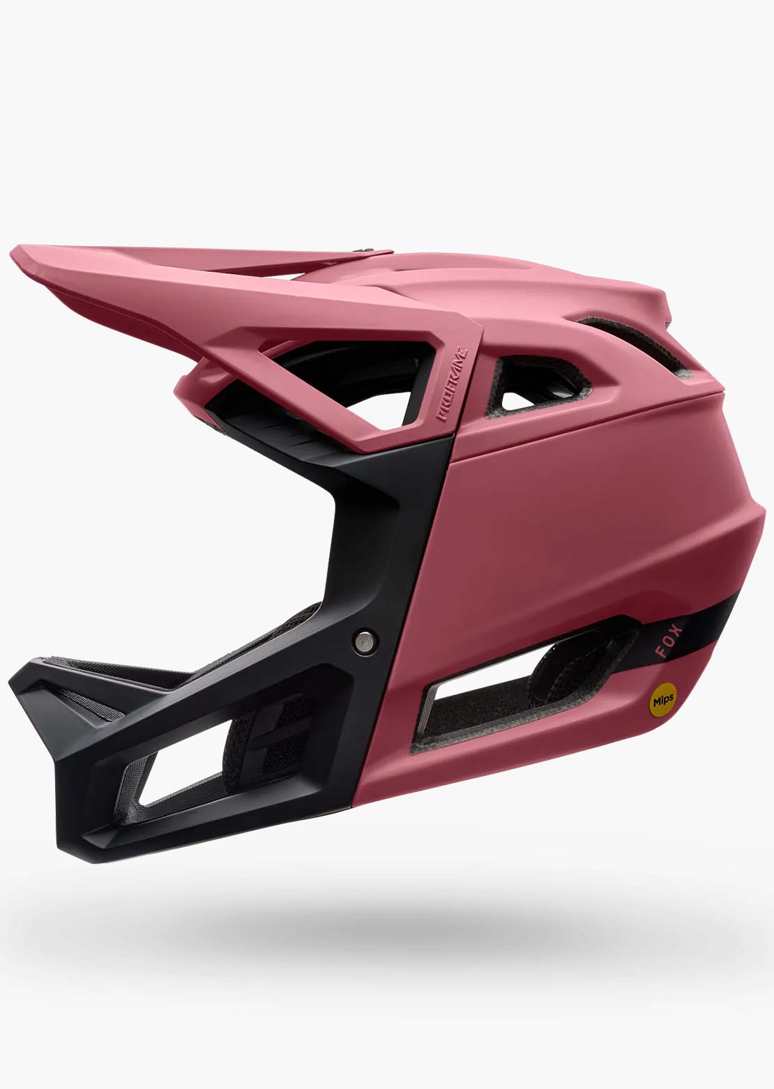 Fox Junior Proframe Solid Mountain Bike Helmet Dark Pink