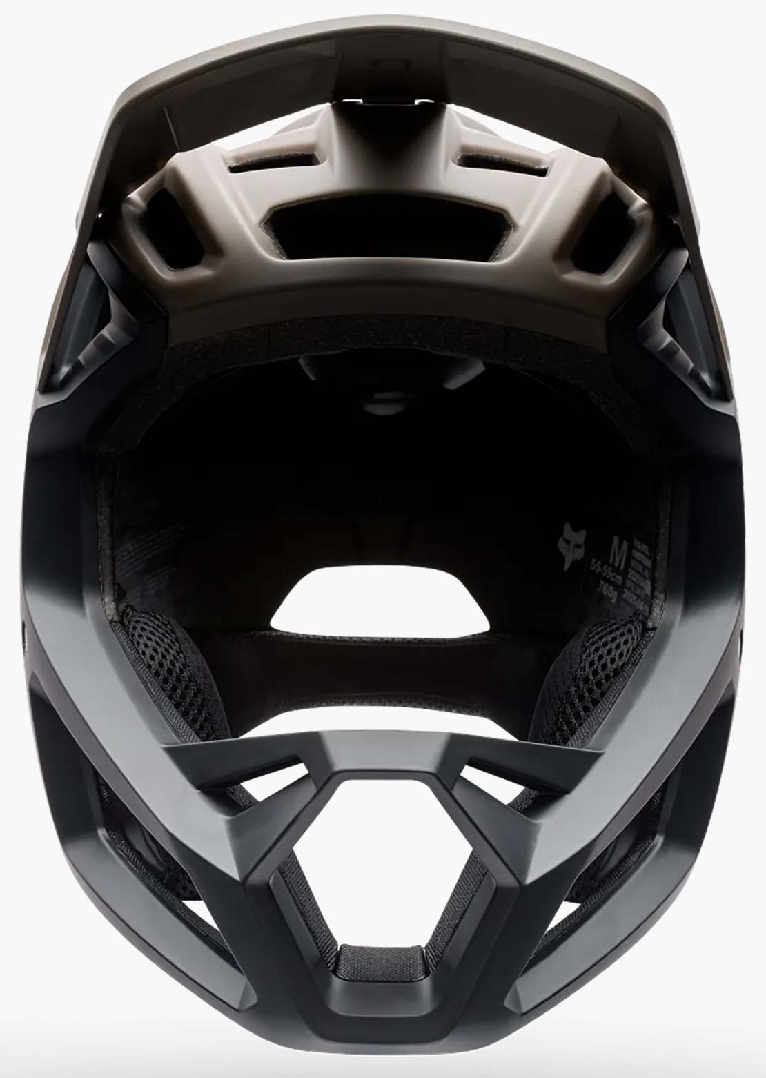 Fox Junior Proframe Solid Mountain Bike Helmet Nutmeg