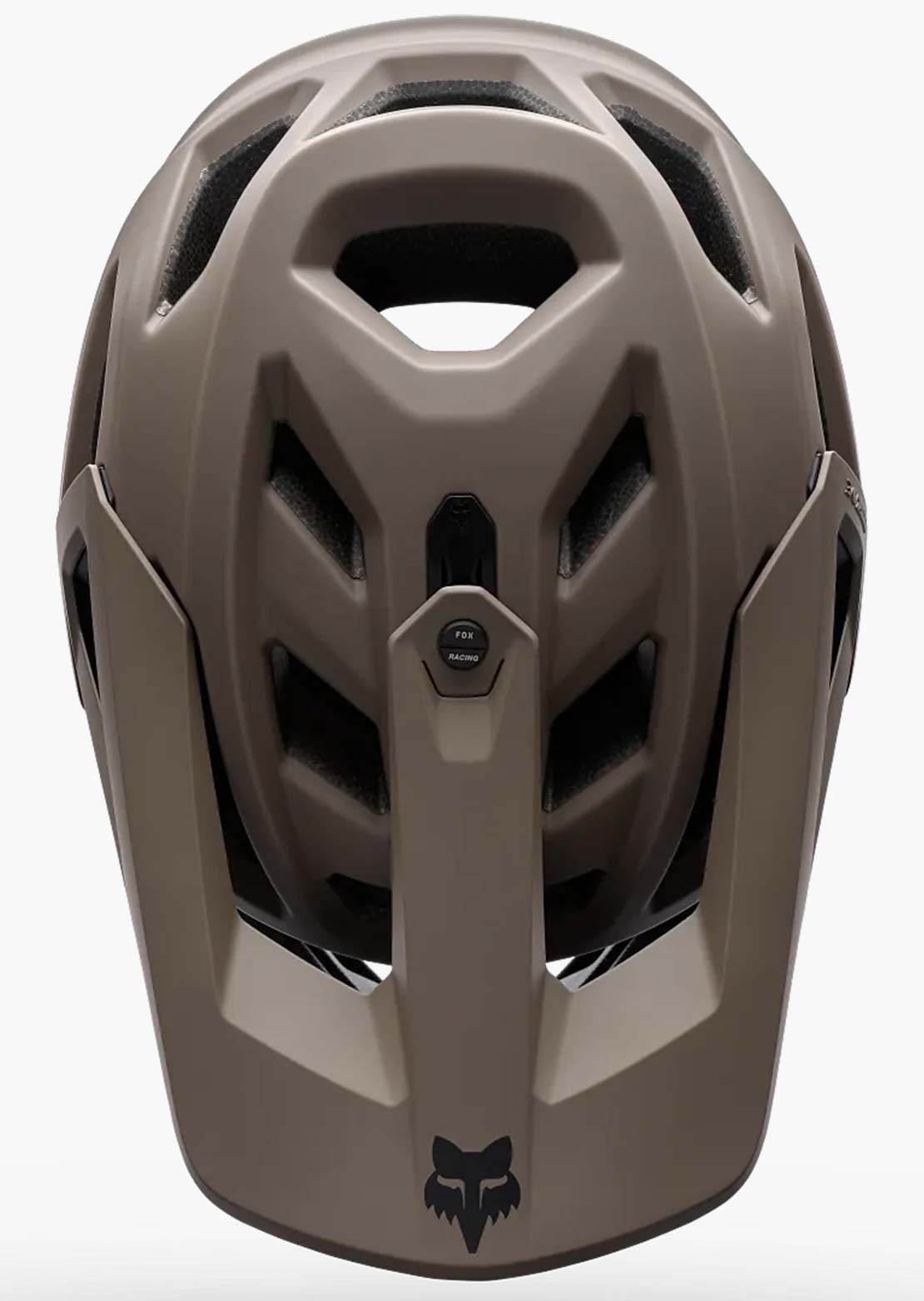 Fox Junior Proframe Solid Mountain Bike Helmet Nutmeg