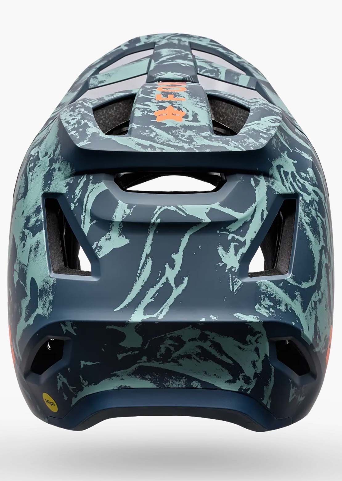 Fox Junior Rampage Image Print CPSC/CE Helmet Dark Blue