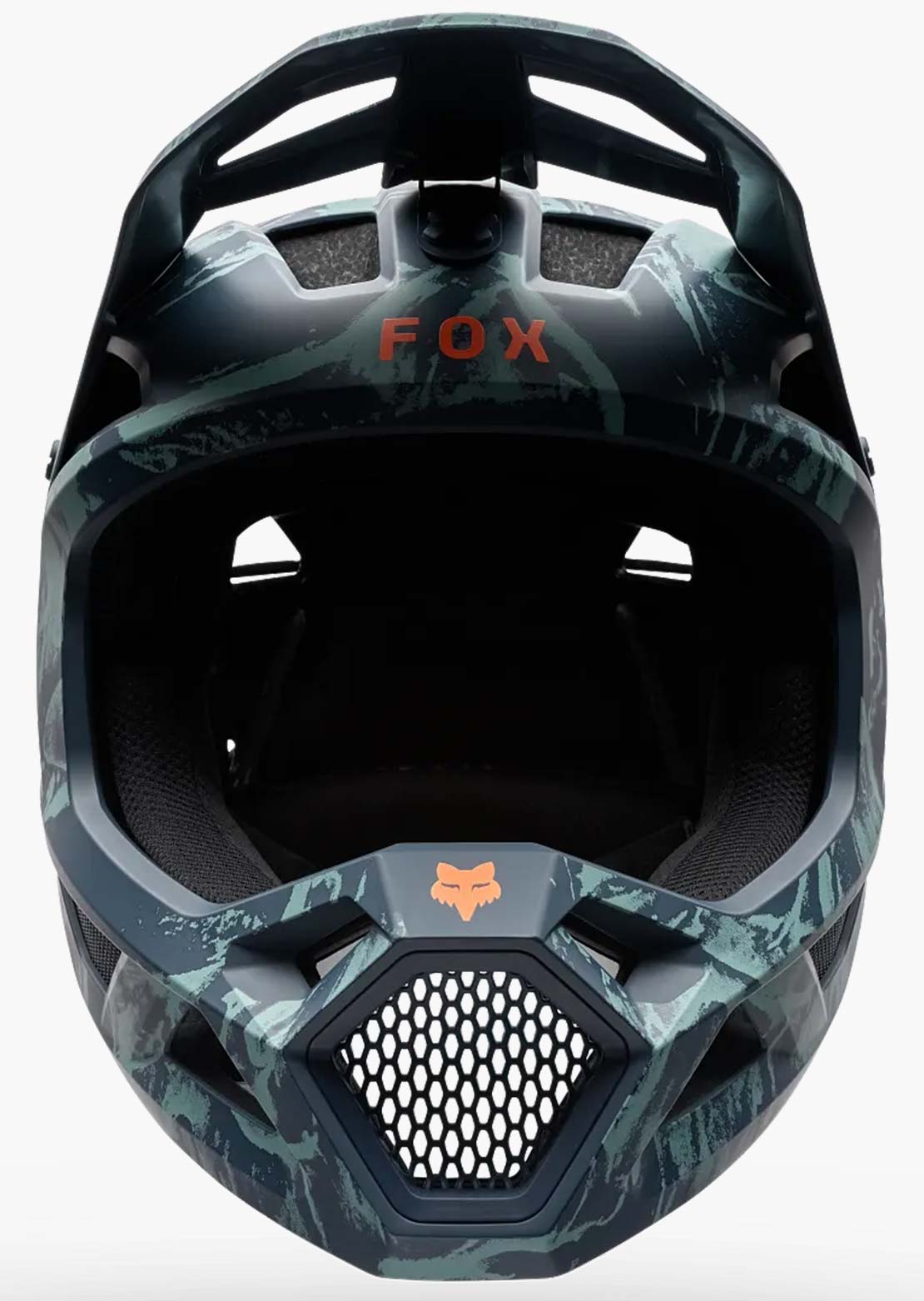 Fox Junior Rampage Image Print CPSC/CE Helmet Dark Blue