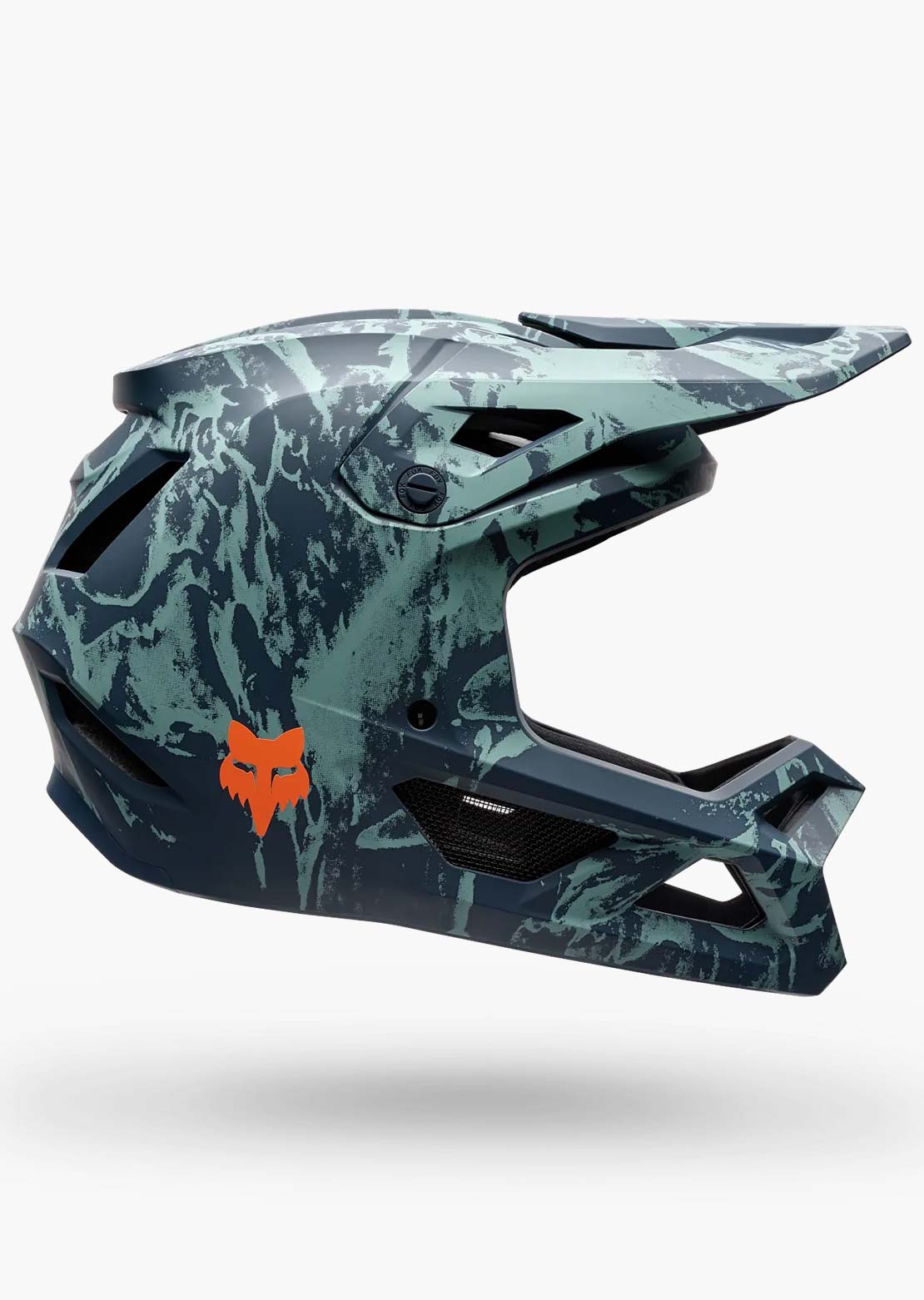 Fox Junior Rampage Image Print CPSC/CE Helmet Dark Blue