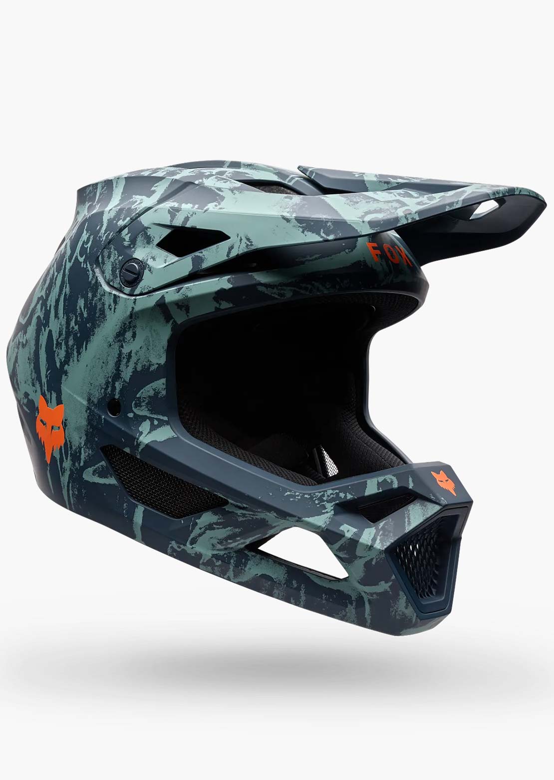 Fox Junior Rampage Image Print CPSC/CE Helmet Dark Blue