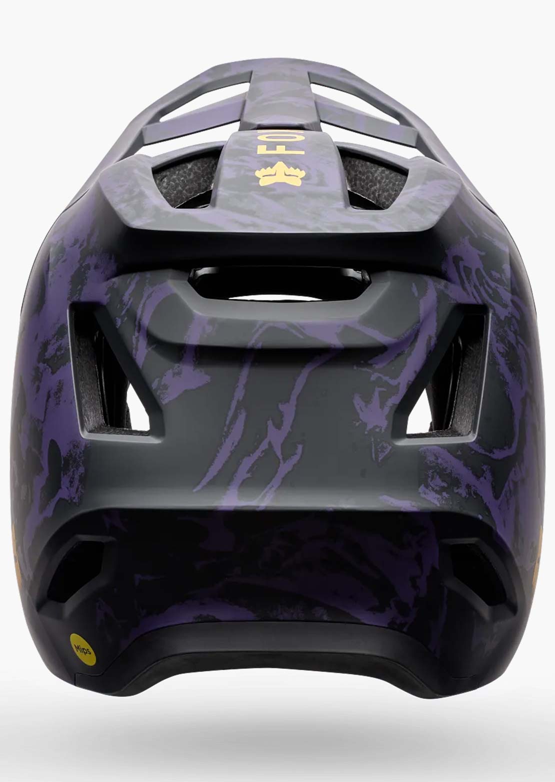 Fox Junior Rampage Image Print CPSC/CE Helmet Plum Purple