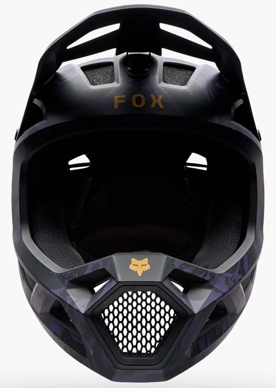 Fox Junior Rampage Image Print CPSC/CE Helmet Plum Purple