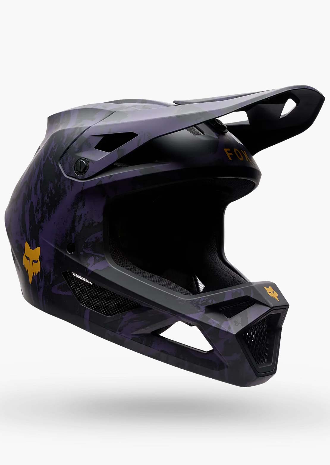 Fox Junior Rampage Image Print CPSC/CE Helmet Plum Purple