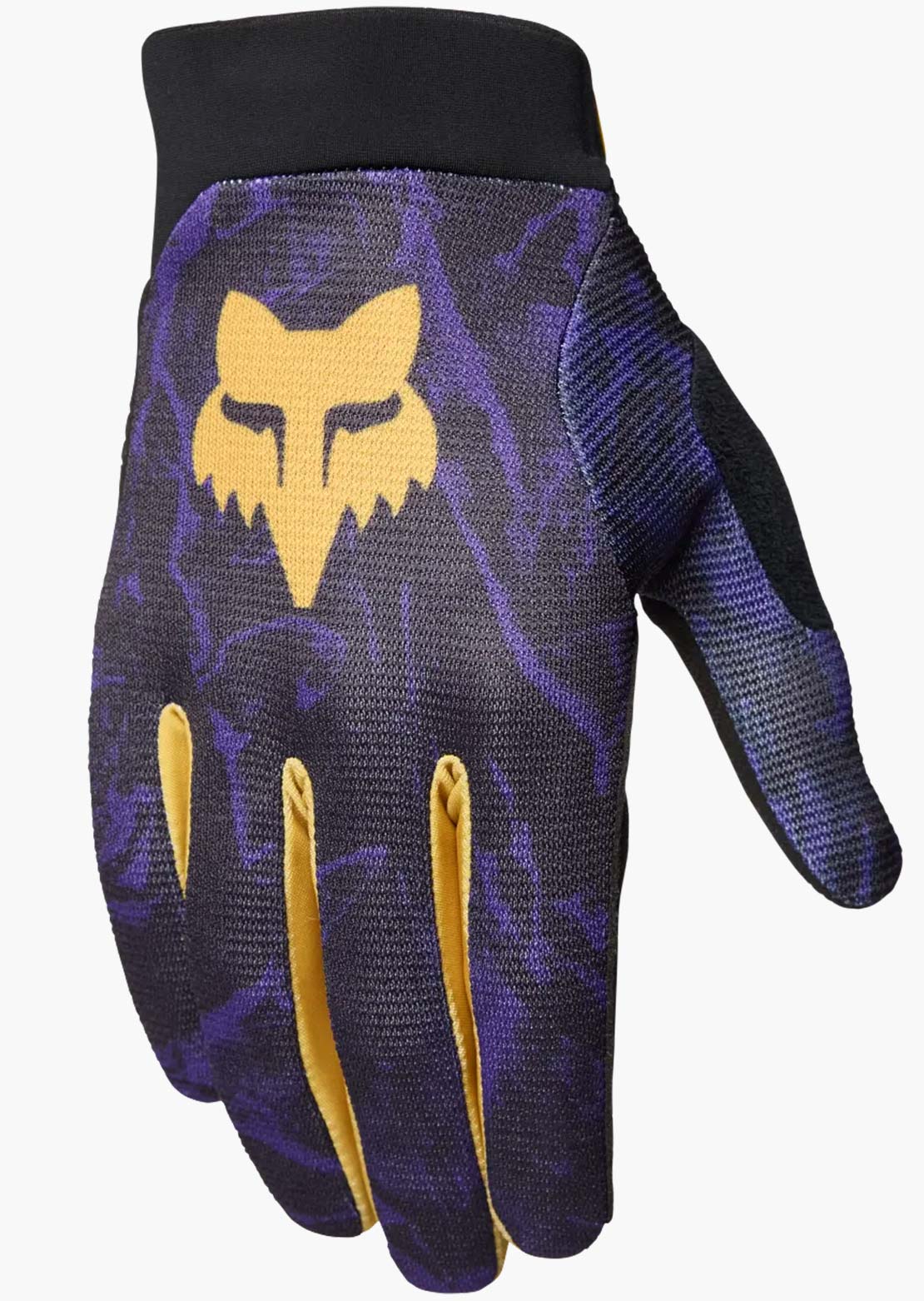 Fox Junior Ranger Image Print Mountain Bike Glovess Plum
