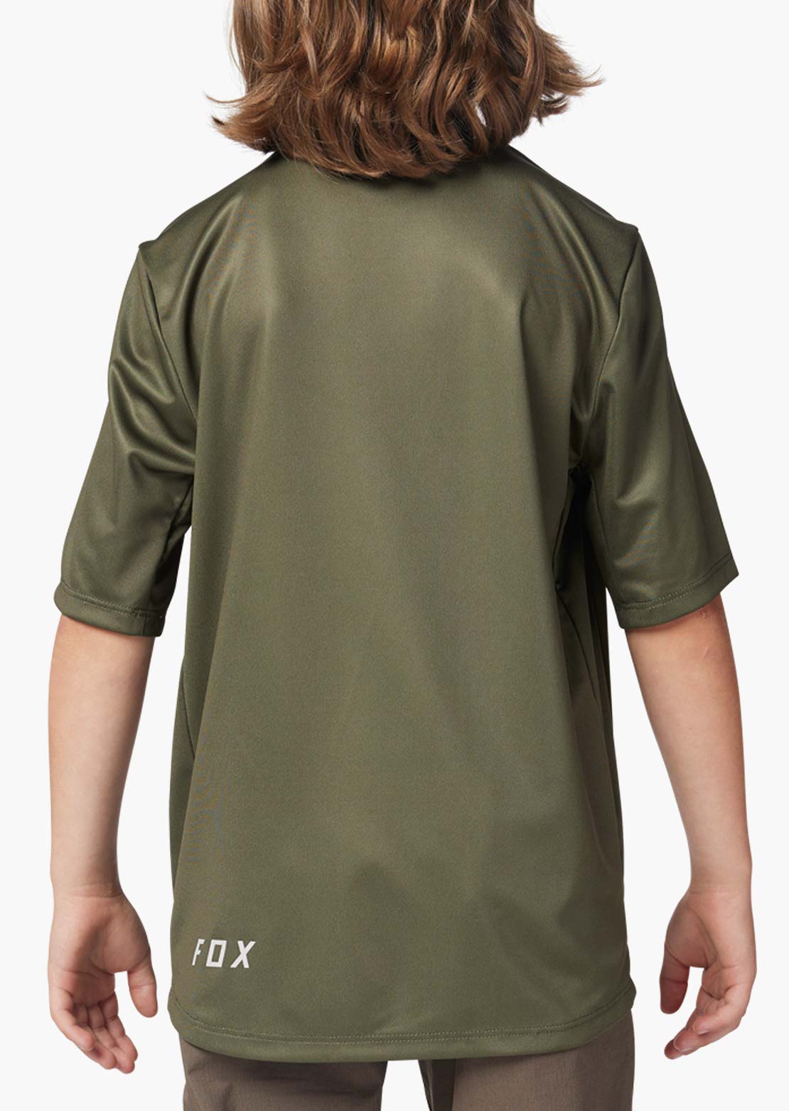 Fox Junior Ranger Short Sleeve Jersey Olive Green