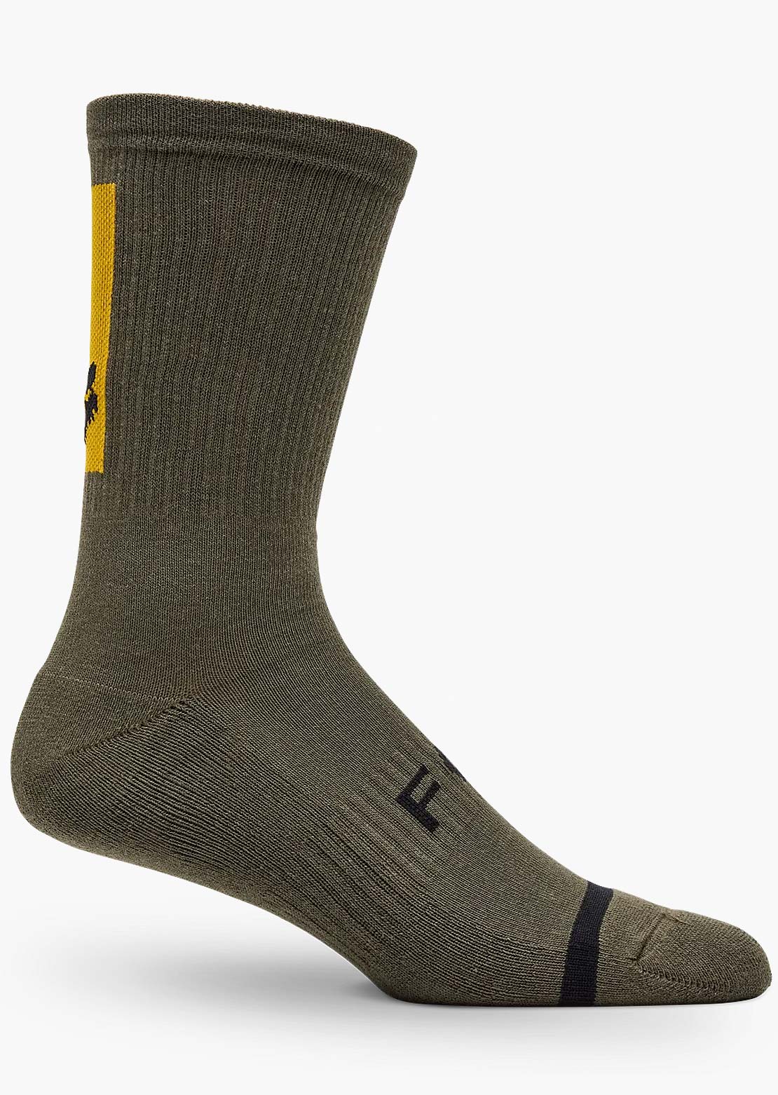 Fox Men's 8" Defend Crew Socks Military