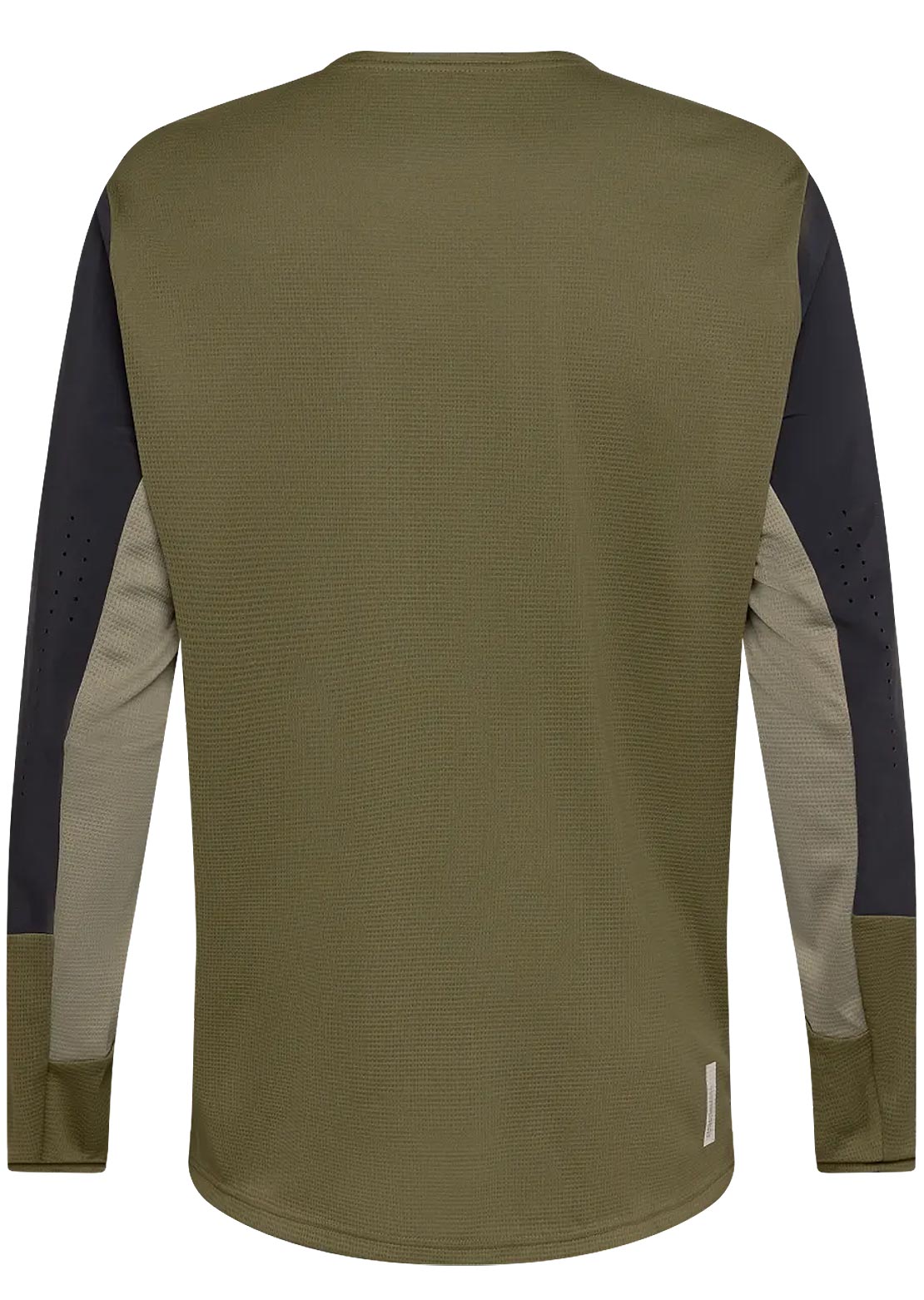 Fox Men's Defend Long Sleeve Mountain Bike Jersey Olive Green