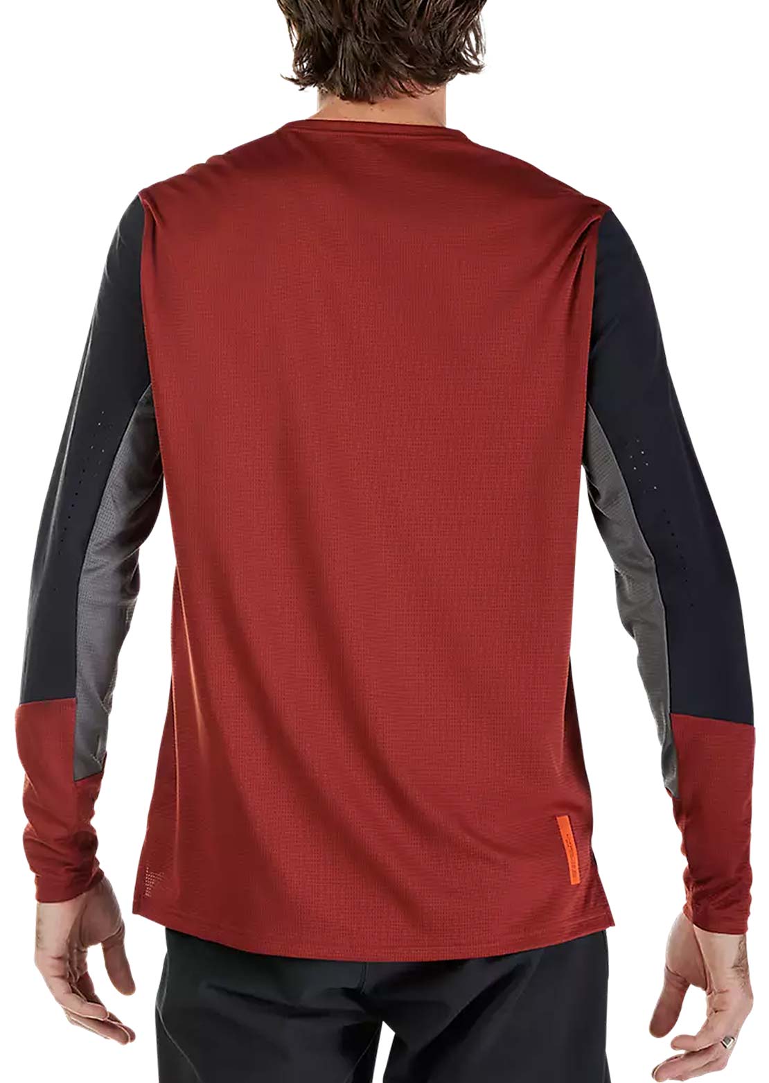 Fox Men's Defend Longsleeve Mountain Bike Jersey Rust