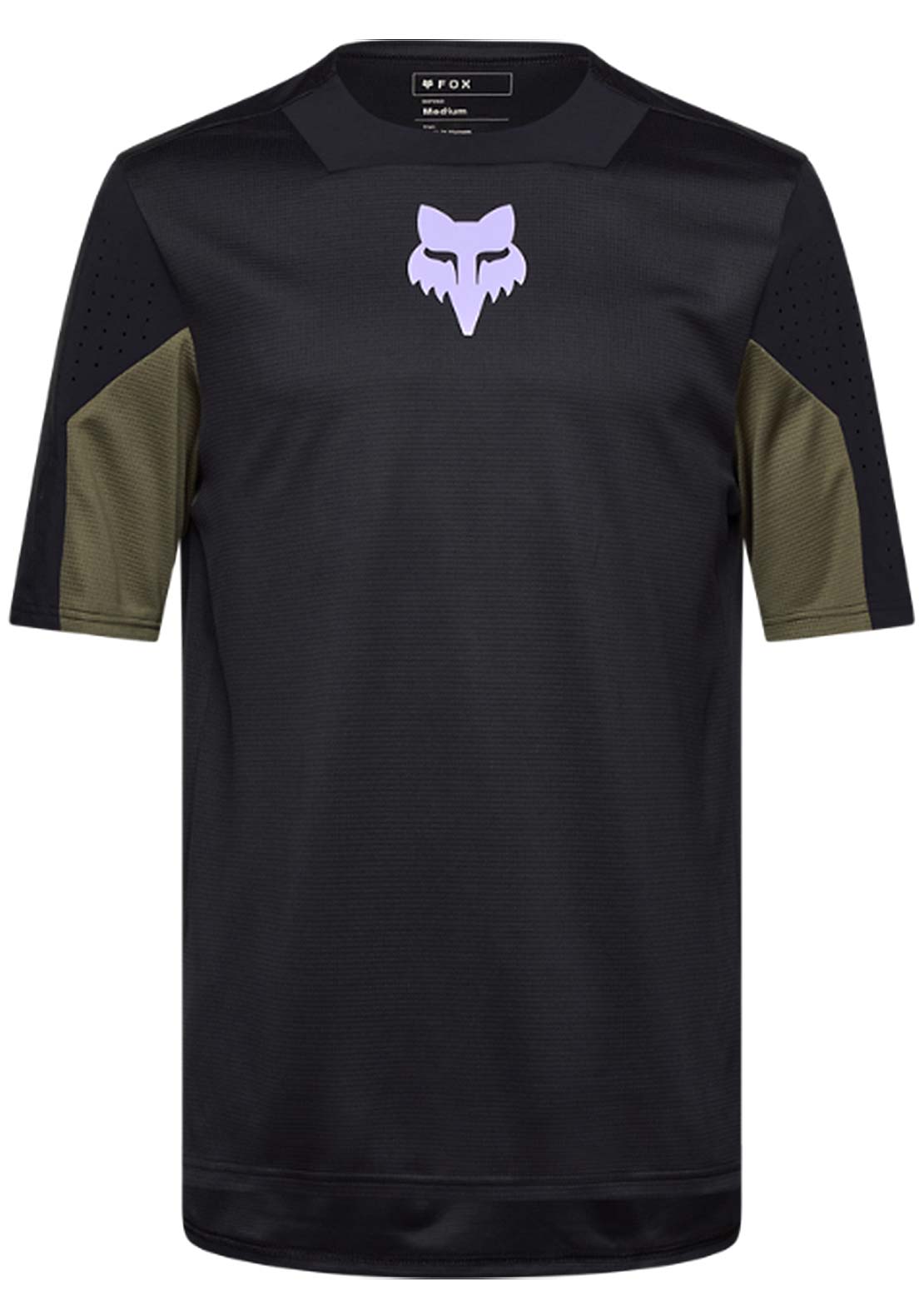 Fox Men's Defend Park Short Sleeve Mountain Bike Jersey Black