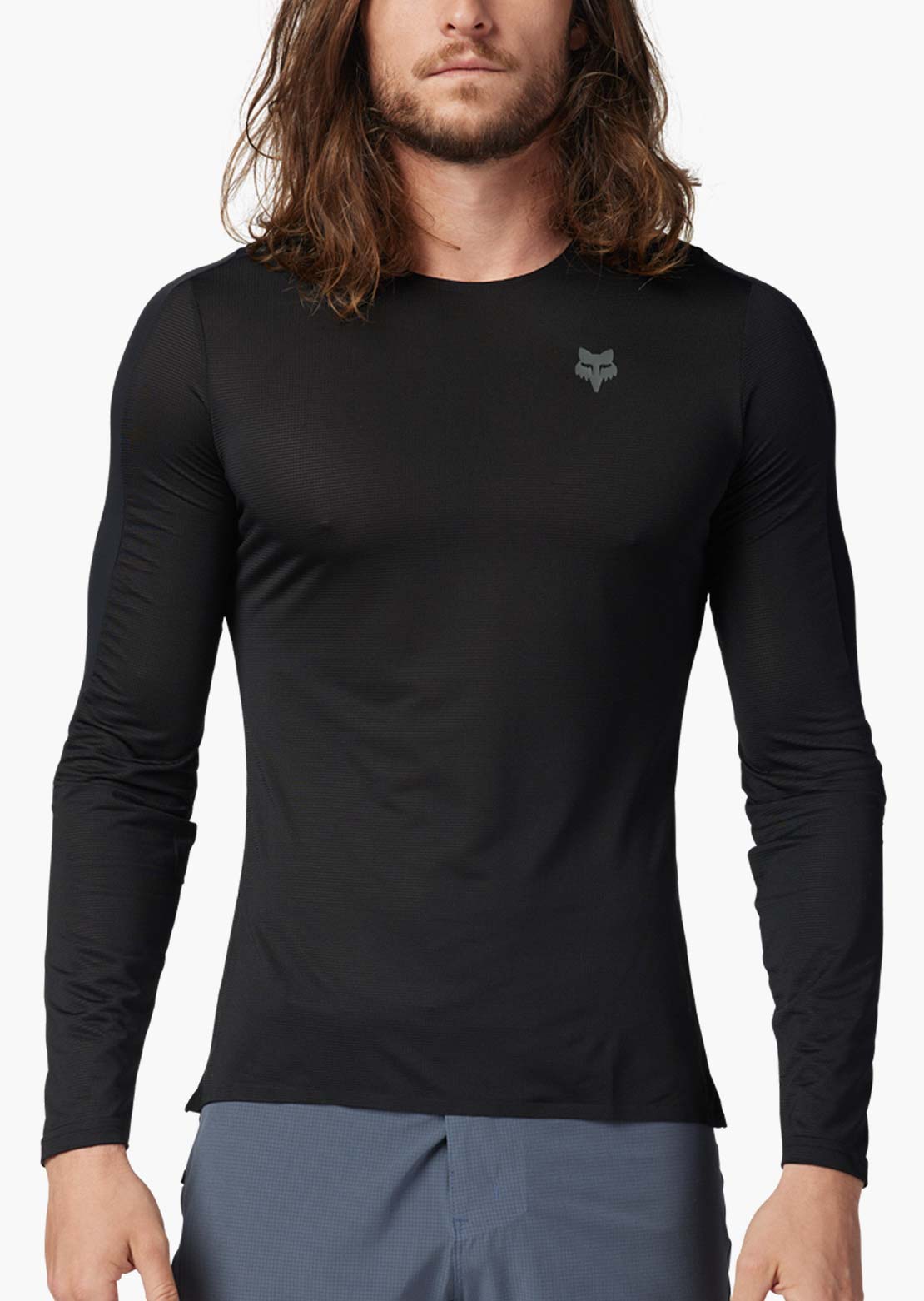 Fox Men's Flexair Ascent Long Sleeve Jersey Black