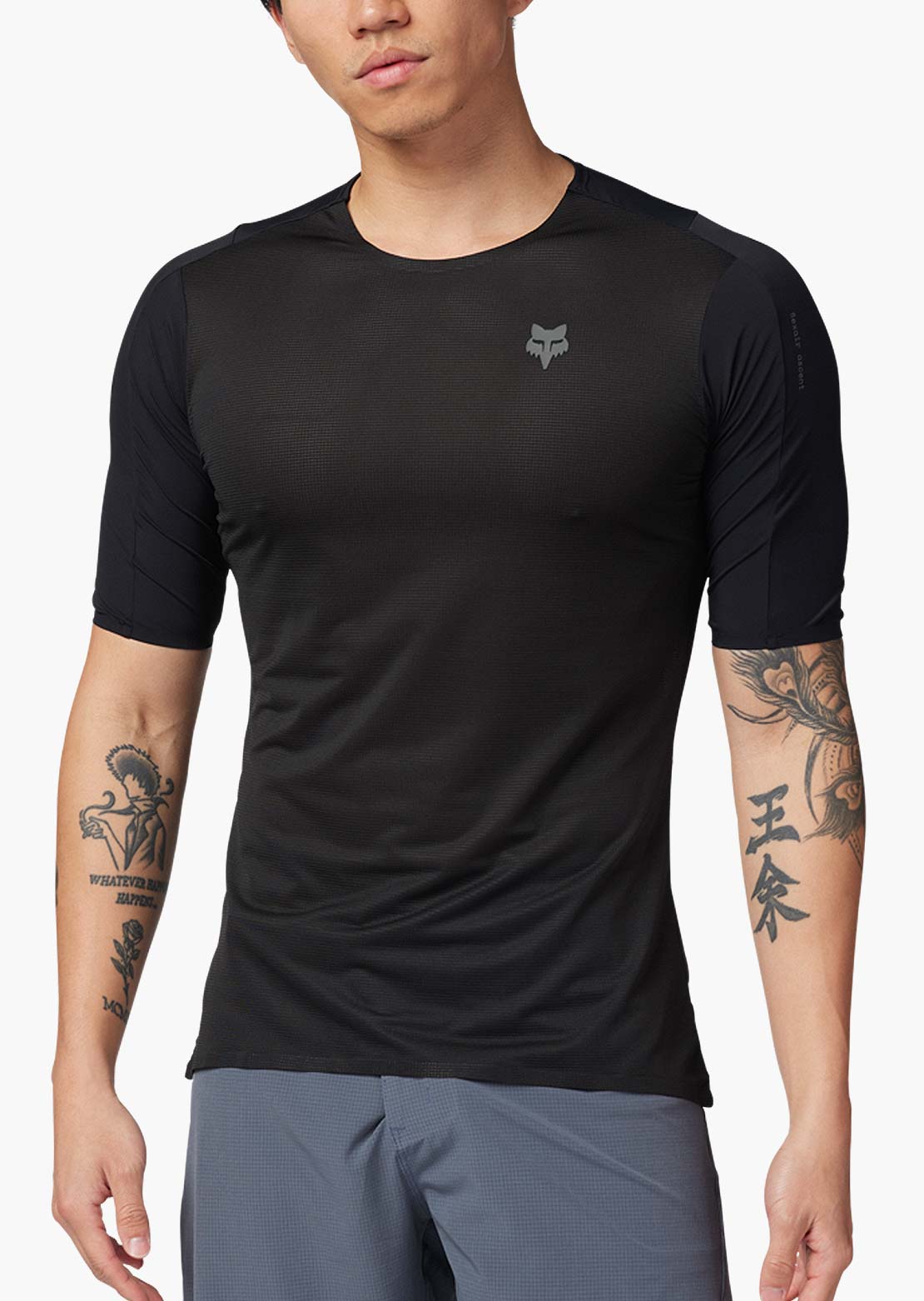 Fox Men's Flexair Ascent Short Sleeve Jersey Black