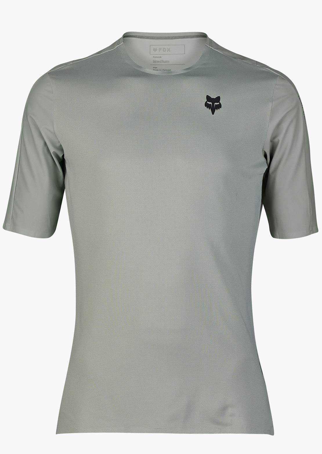 Fox Men's Flexair Ascent Short Sleeve Jersey Grey Vintage