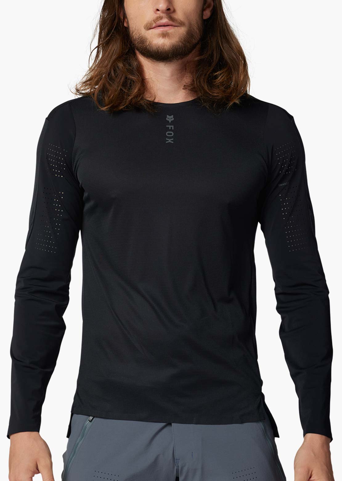 Fox Men's Flexair Pro Long Sleeve Jersey Black