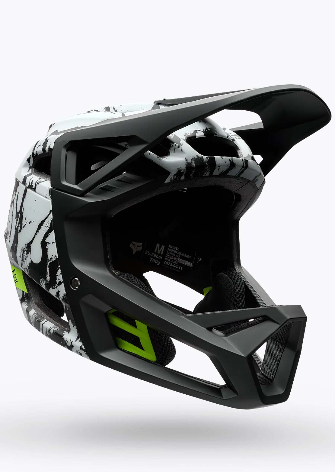 Fox Unisex Proframe Thrive Mountain Bike Helmet White