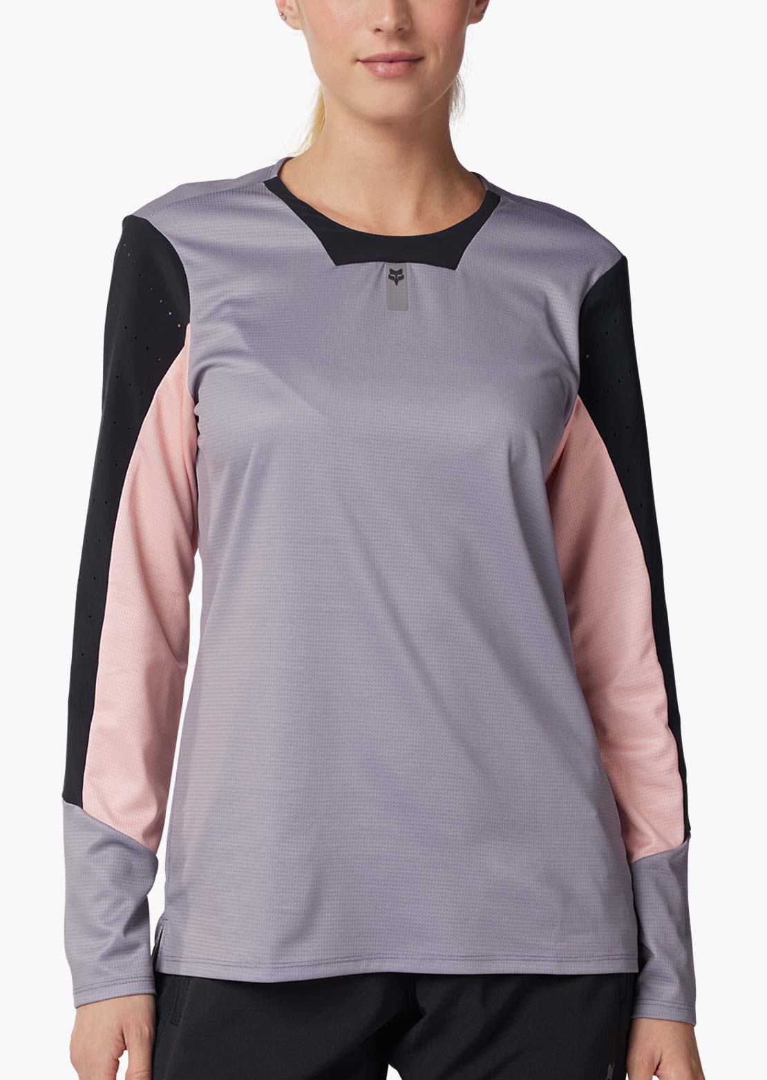 Fox Women's Defend Long Sleeve Jersey Stone