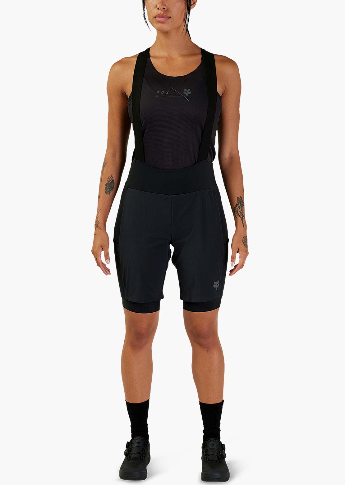 Fox Women&#39;s Flexair Ascent Bib Shorts Black