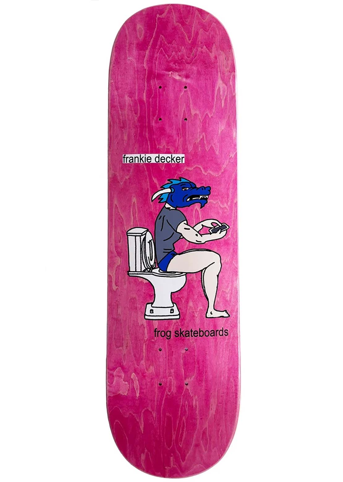 Frog Unisex Locked In Frankie Decker Skateboard Deck