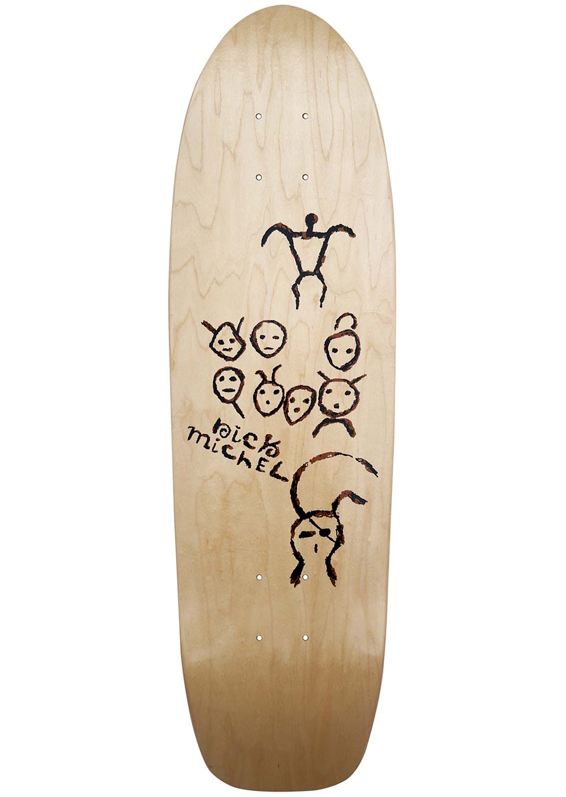 Frog Unisex Petroglyphs (Nick Michel) Skateboard Deck