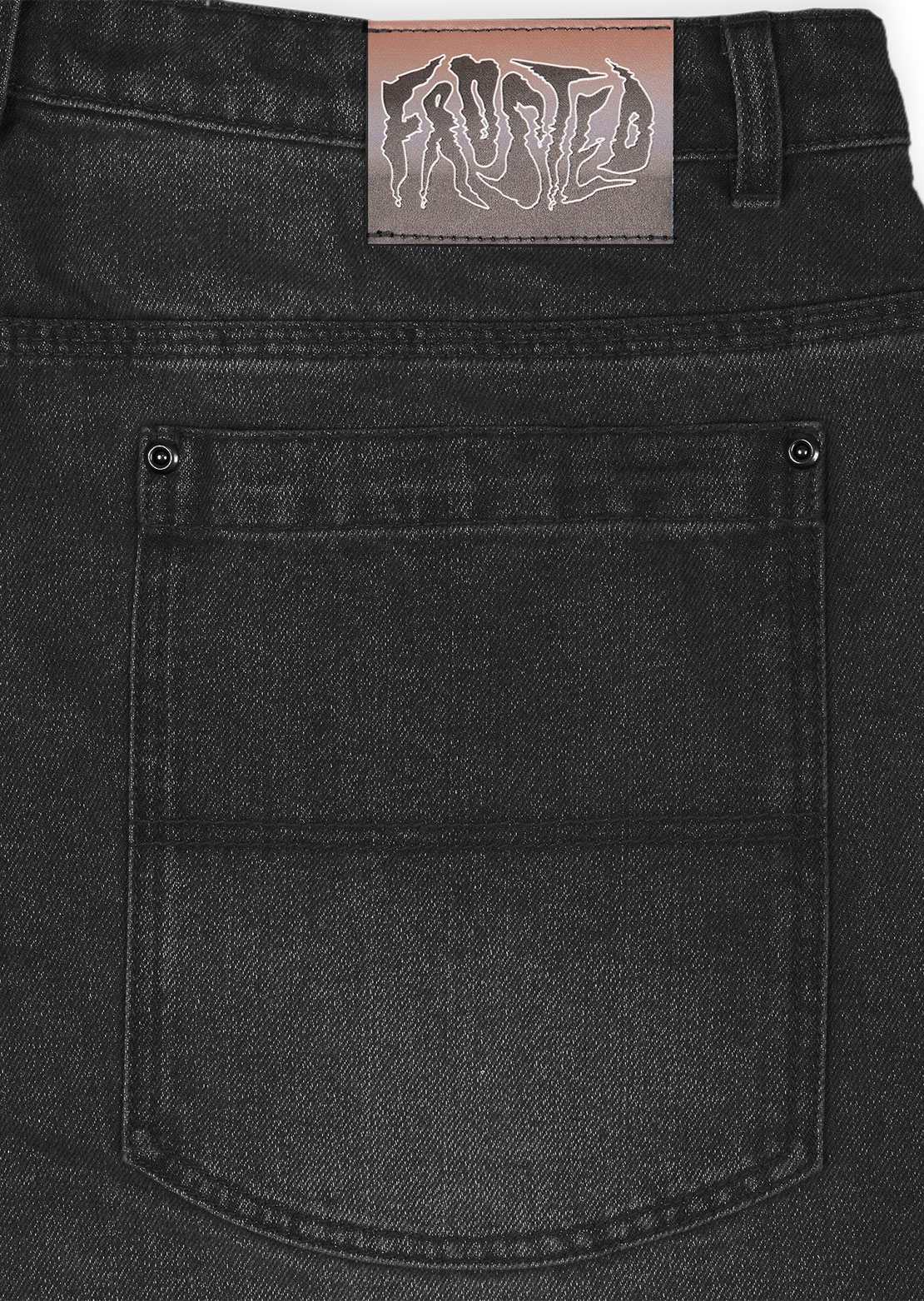 Frosted Men's Carpenter Jeans Faded Black