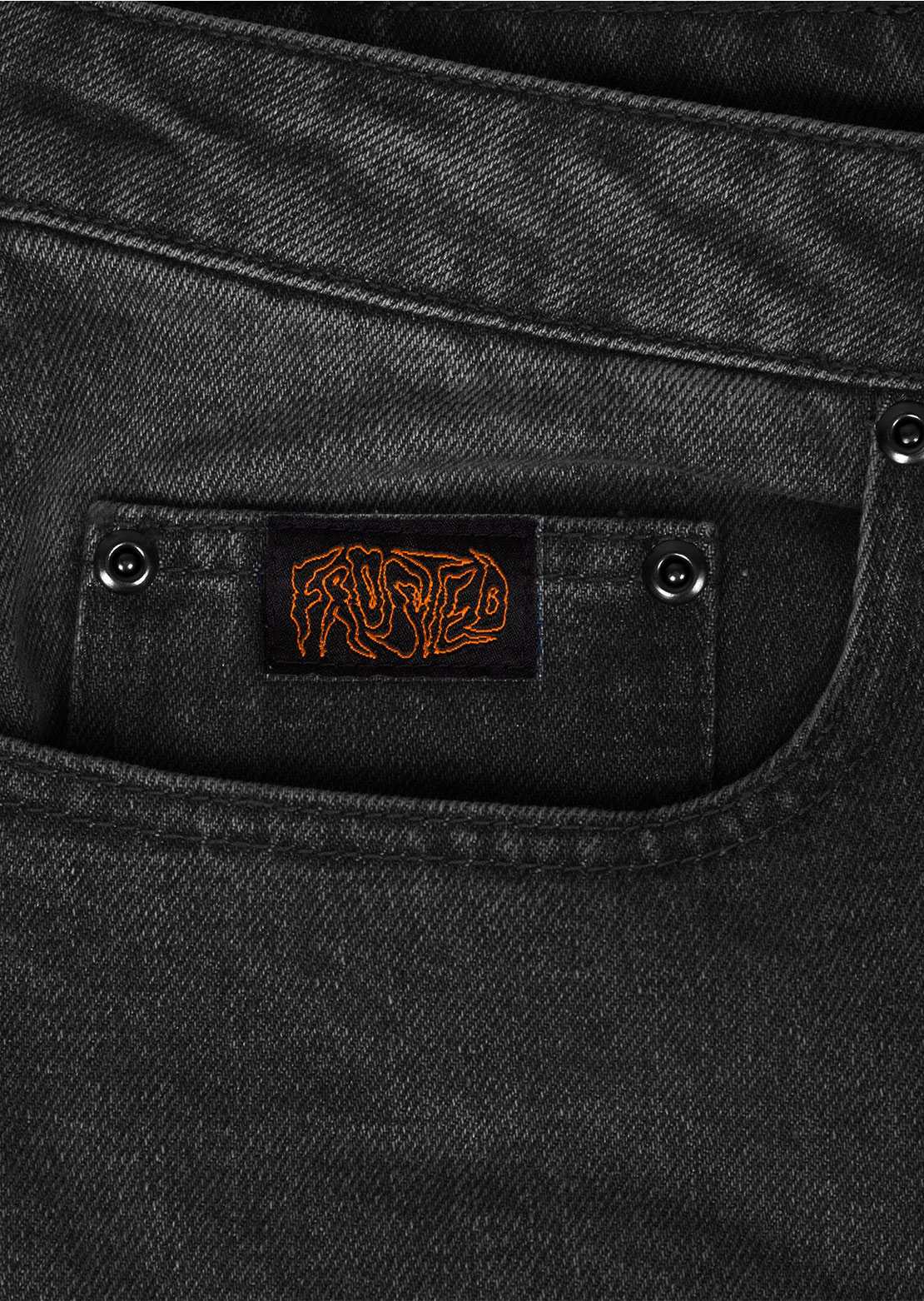 Frosted Men's Carpenter Jeans Faded Black