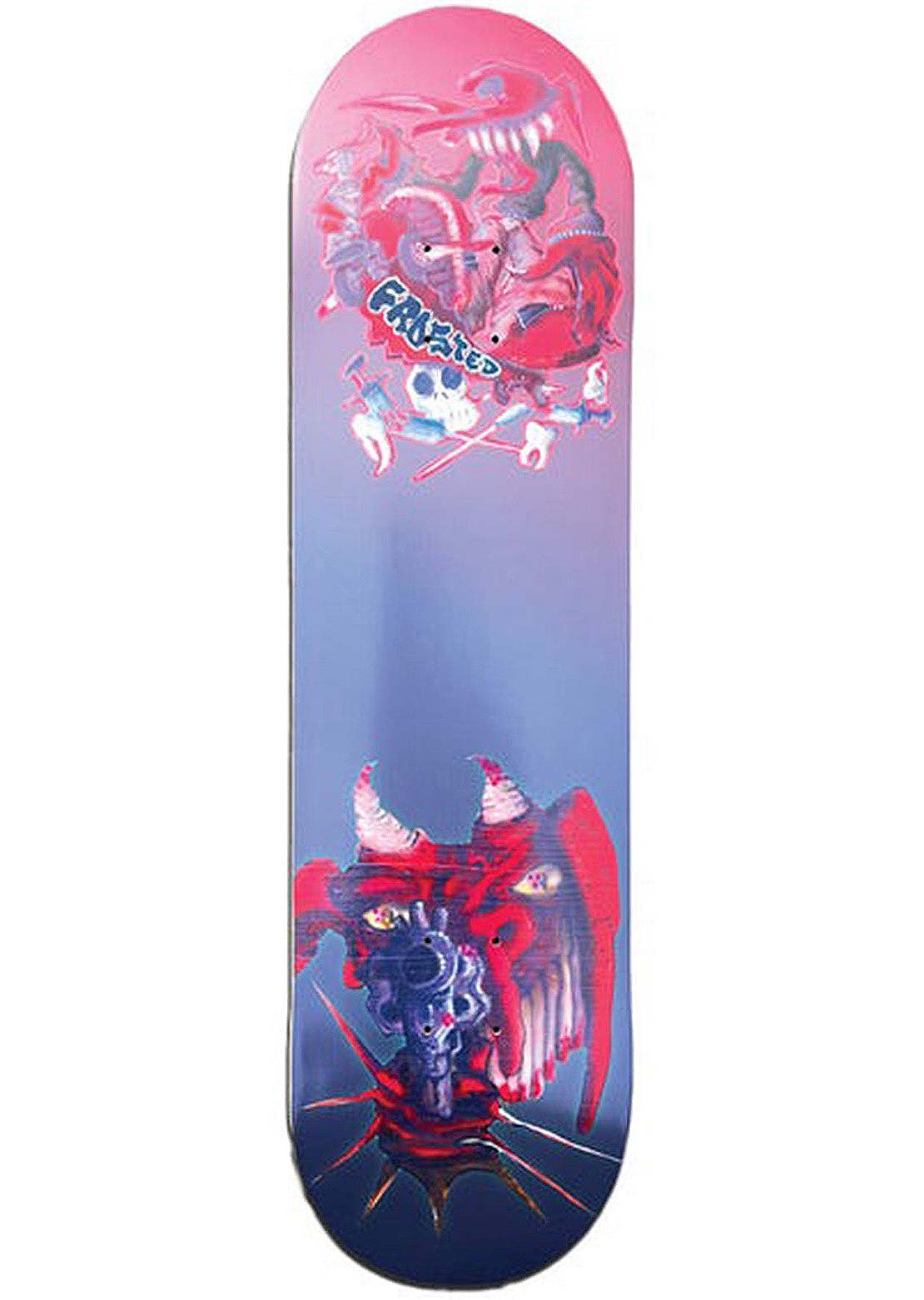 Frosted Men&#39;s Flesh Graphic Skateboard Deck