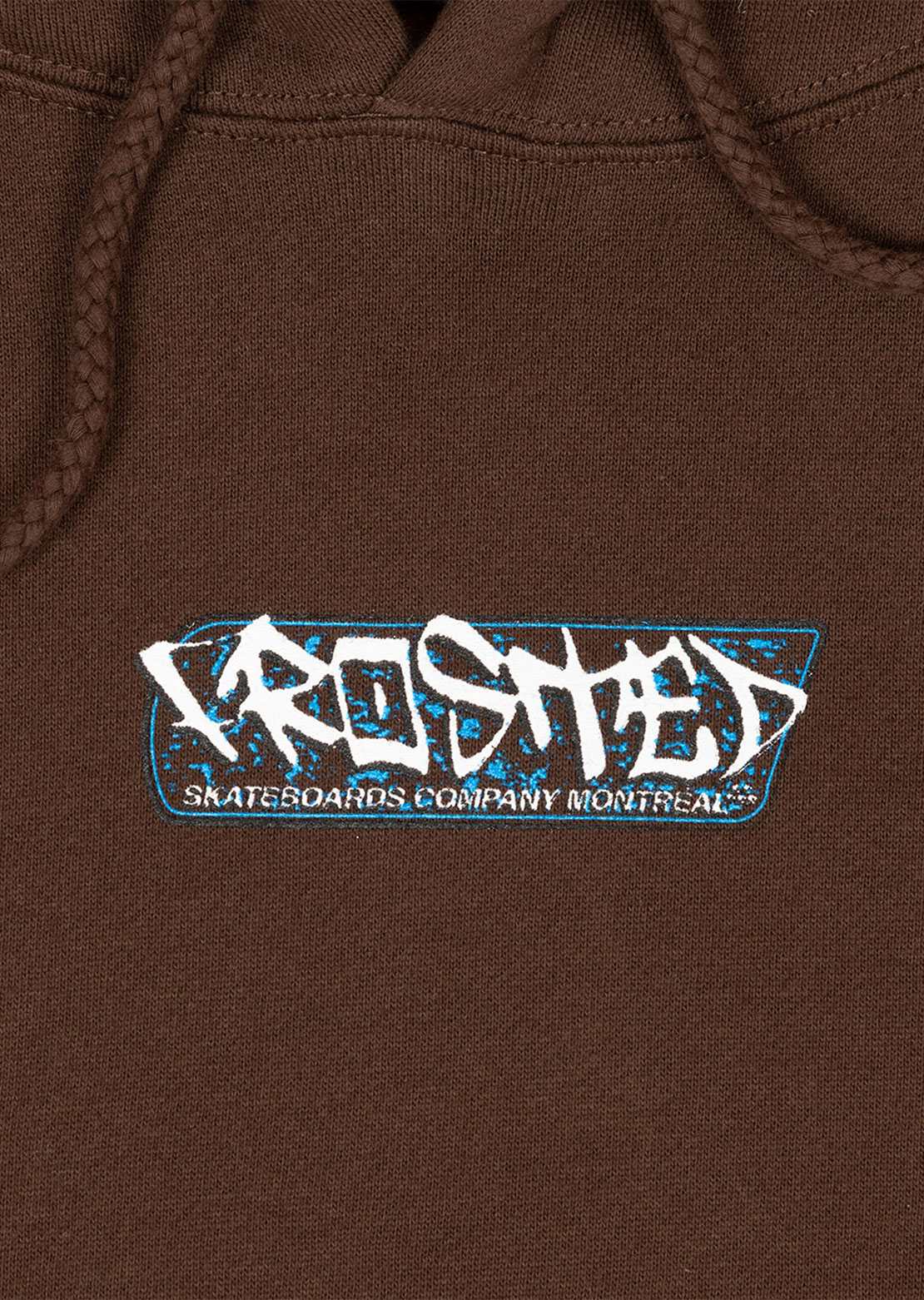 Frosted Men's Sandbox Logo Hood Brown
