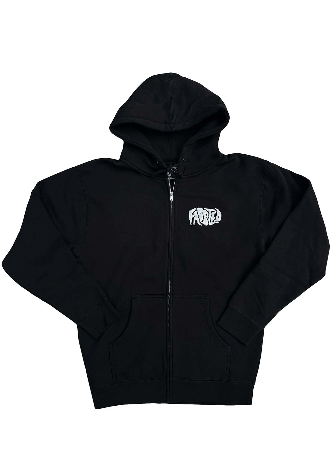 Frosted Men's Silver Glitch Classic Hood Black