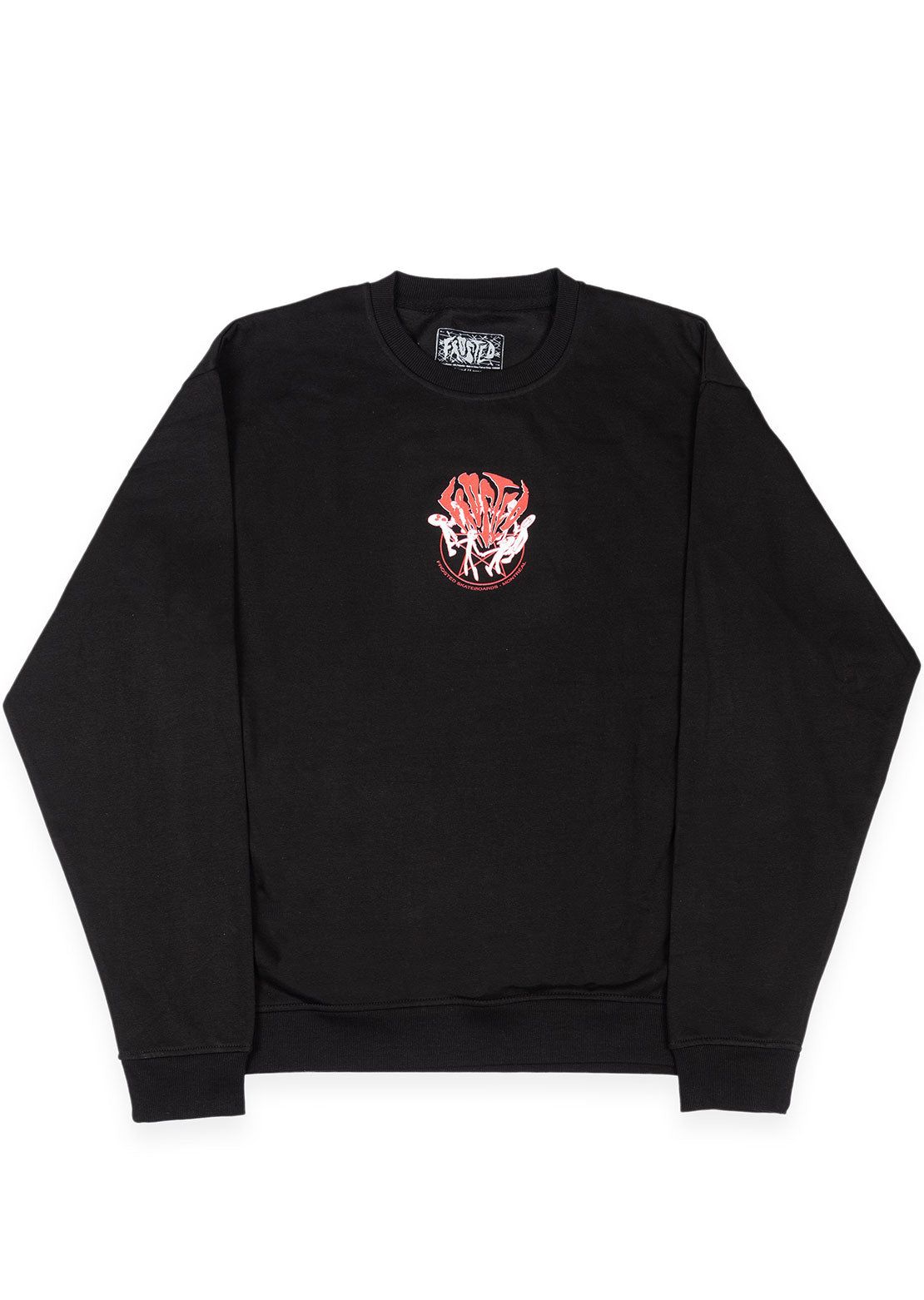 Frosted Men's Starcult Graphic Crewneck Sweatshirt Black