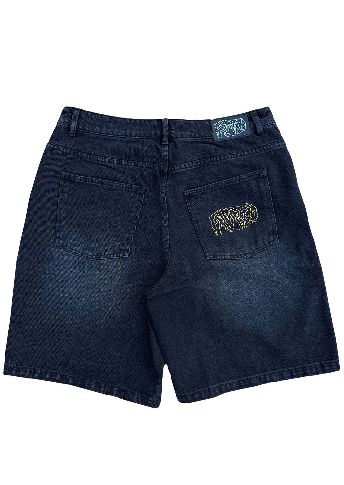 Frosted Men&#39;s Wavy Shorts