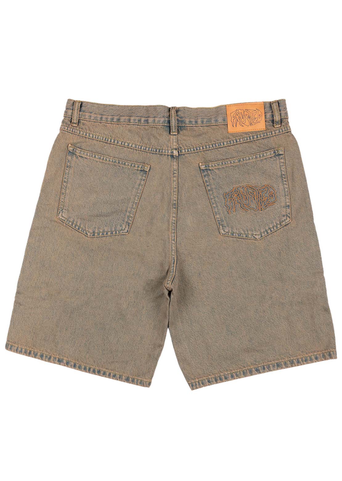 Frosted Hommes Wavy Shorts