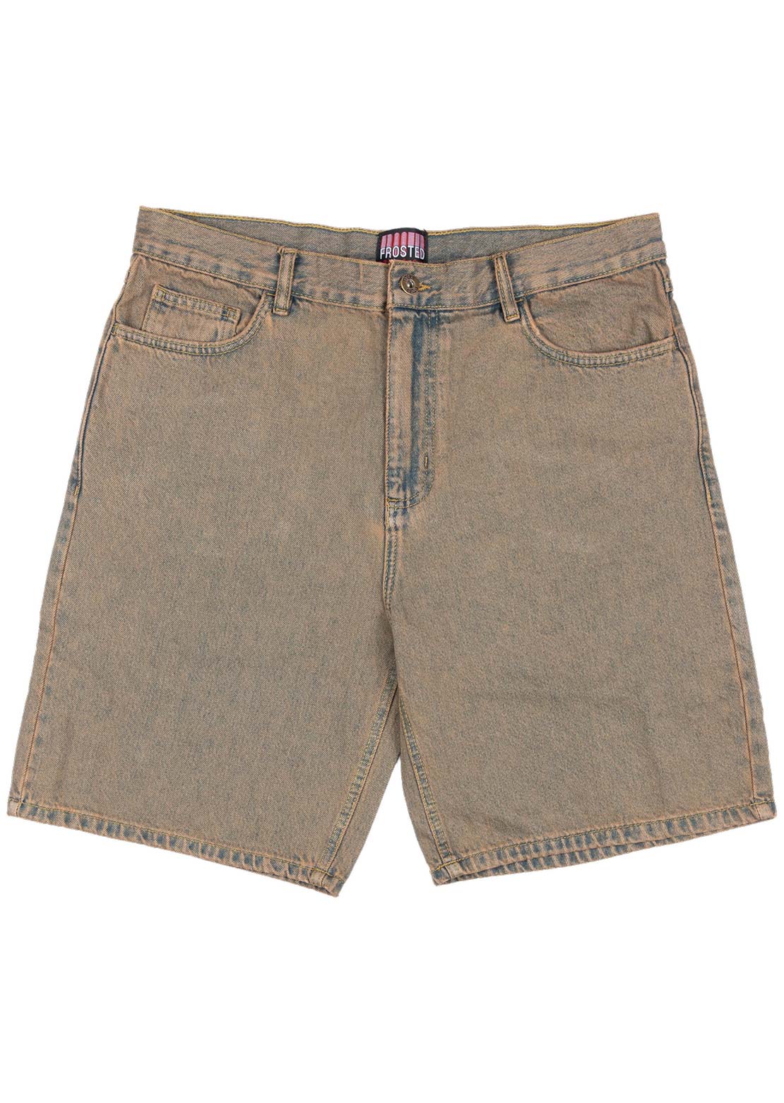 Frosted Hommes Wavy Shorts