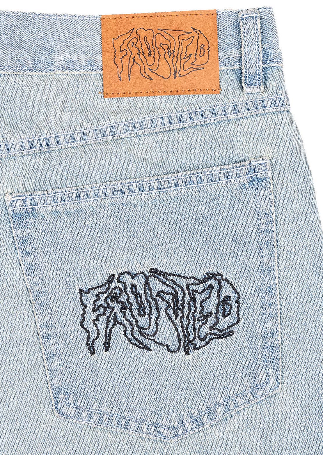 Frosted Men's Wavy Shorts