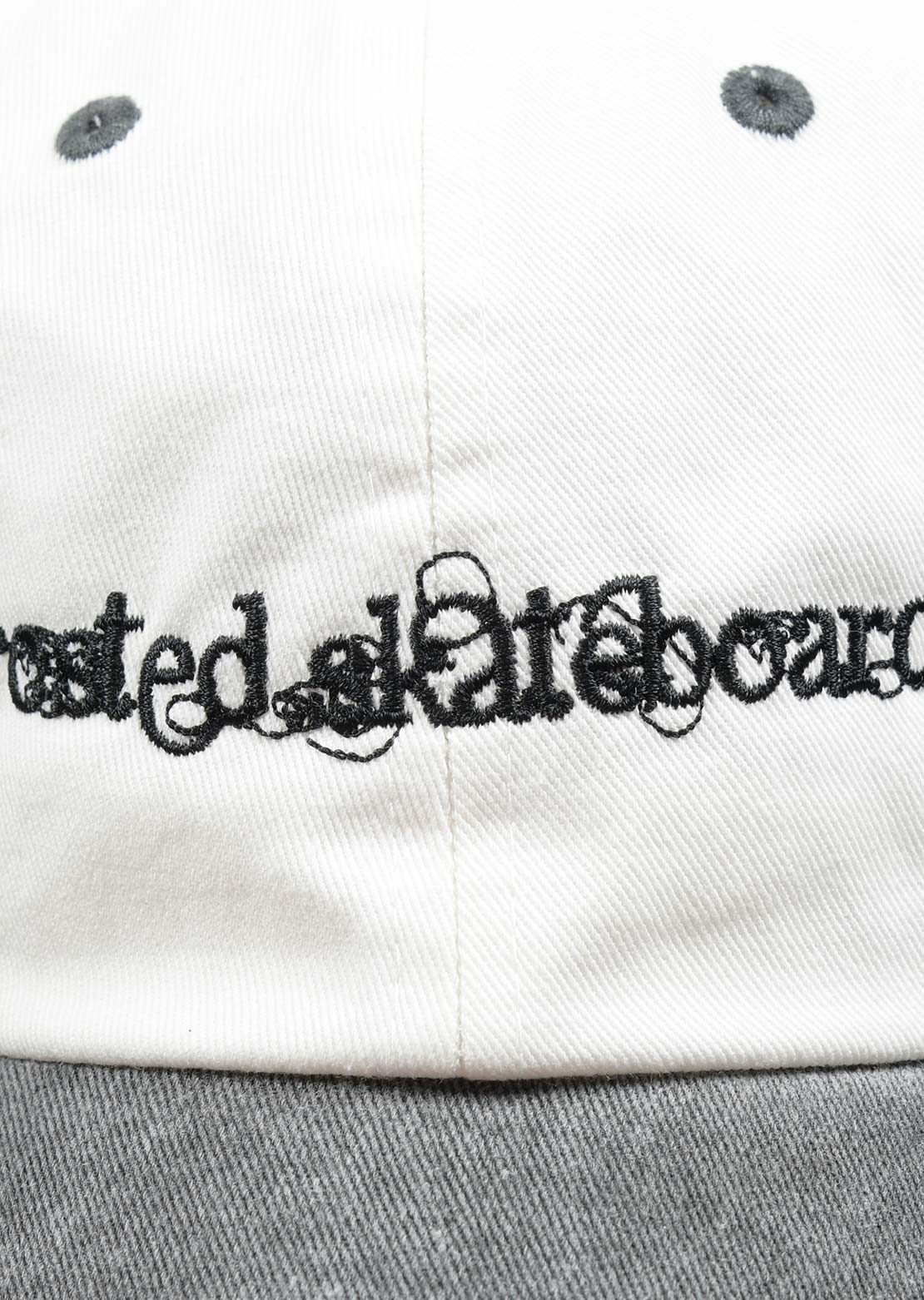 Frosted Unisex Angel's Cap Black/White
