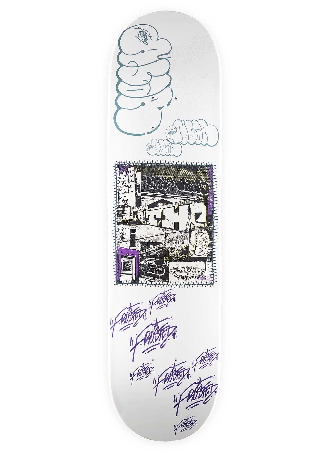 Frosted Unisex Asar Stuff P2 Skateboard Deck