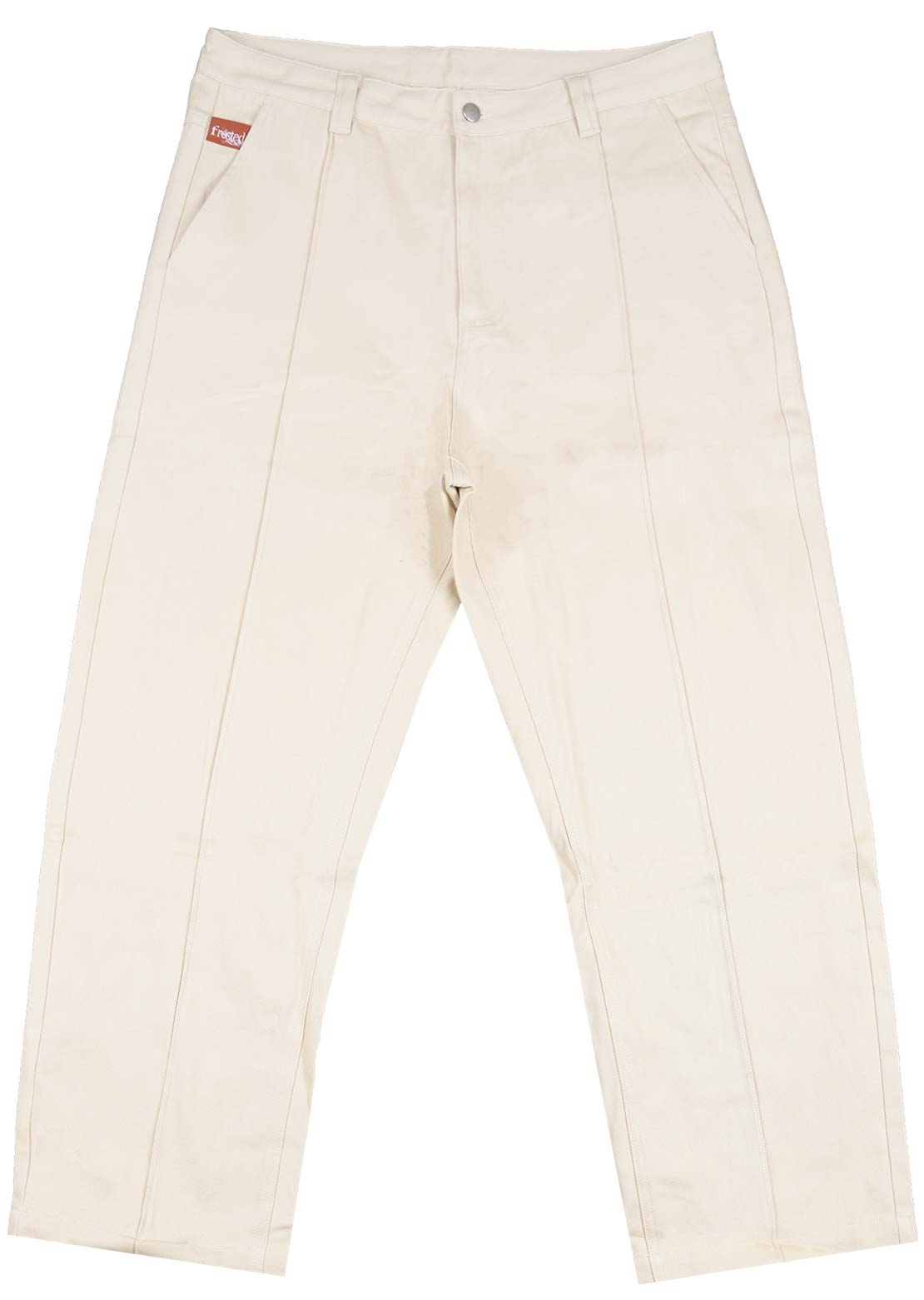 Frosted Unisex Chino Pants Beige