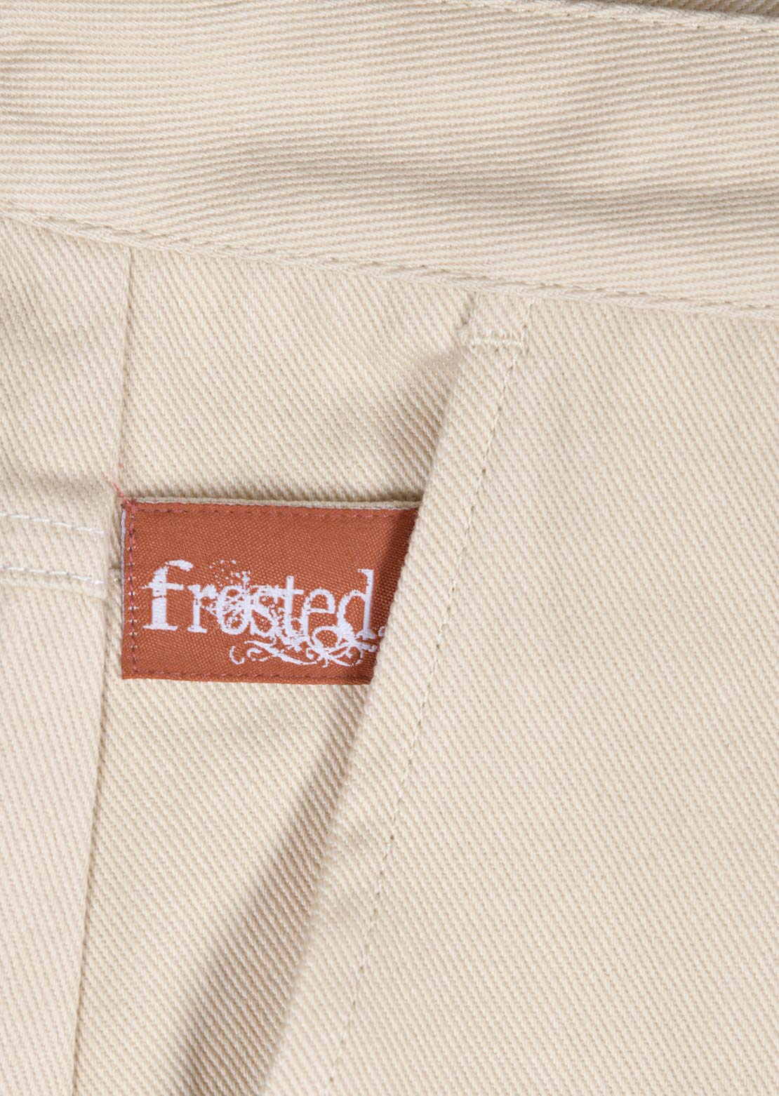 Frosted Unisex Chino Pants Beige