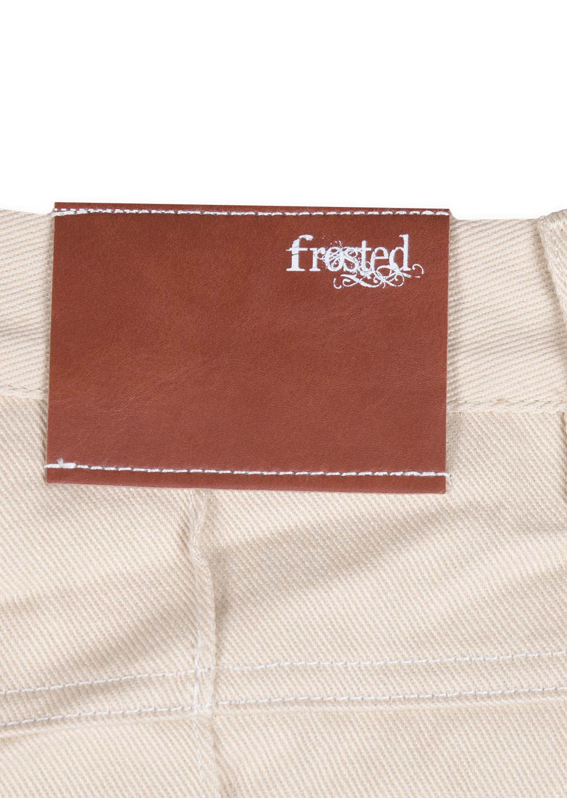 Frosted Unisex Chino Pants Beige