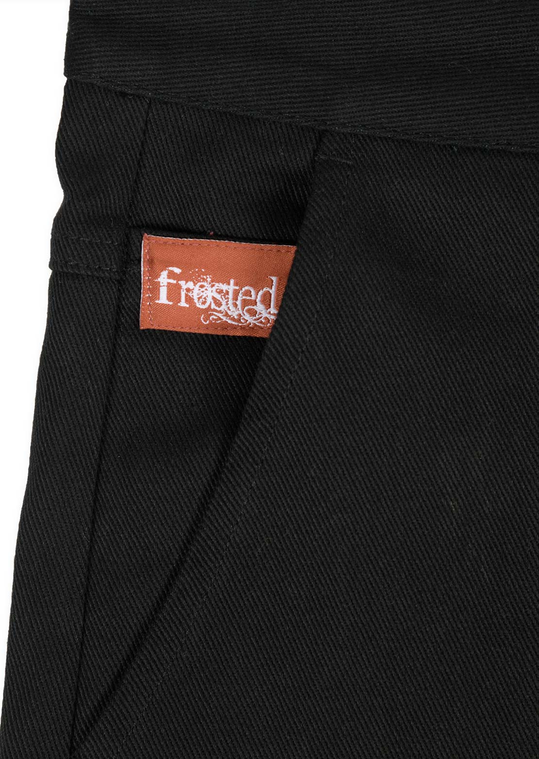 Frosted Unisex Chino Pants Black